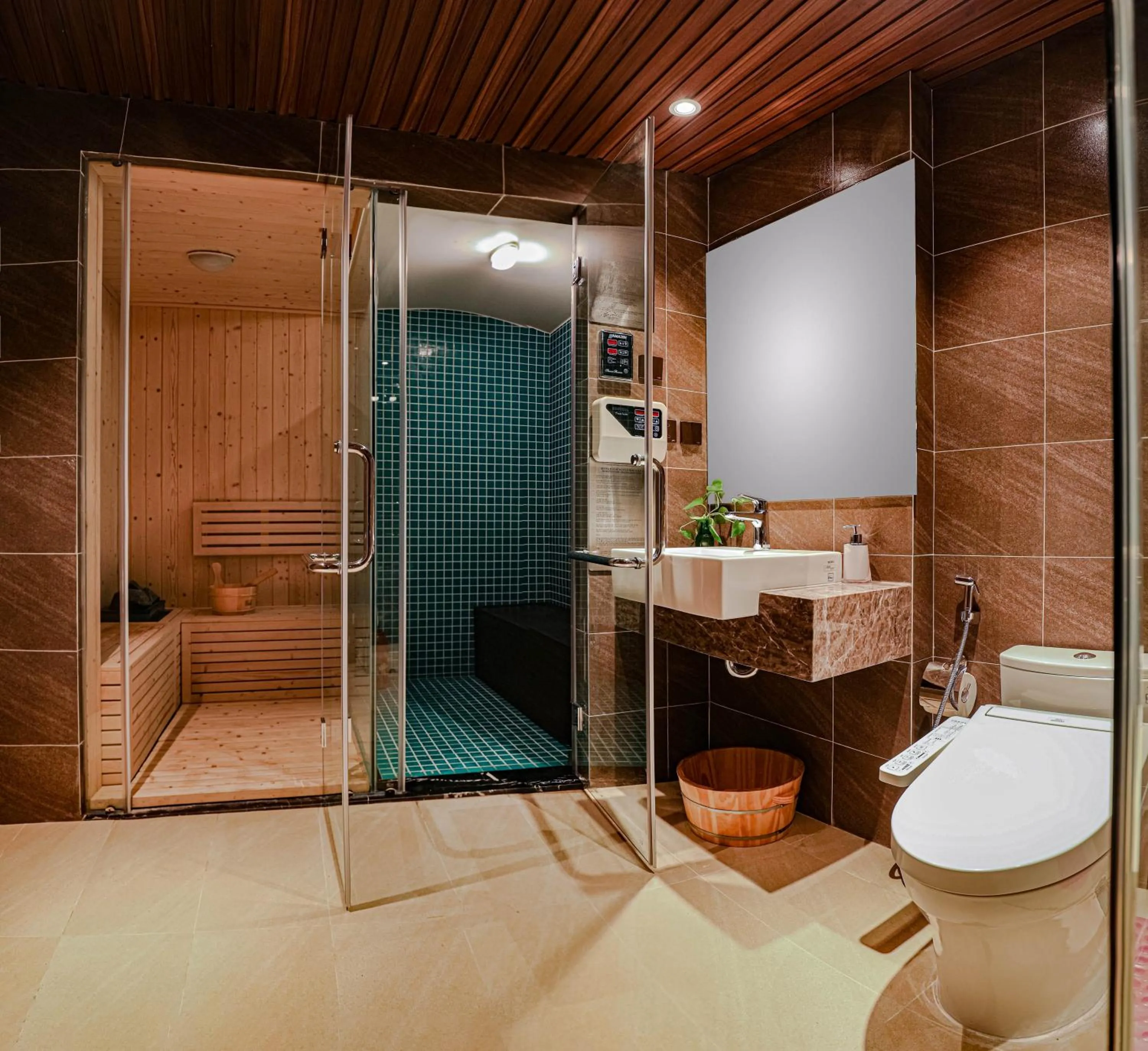Sauna in Nesta Hotel & Spa