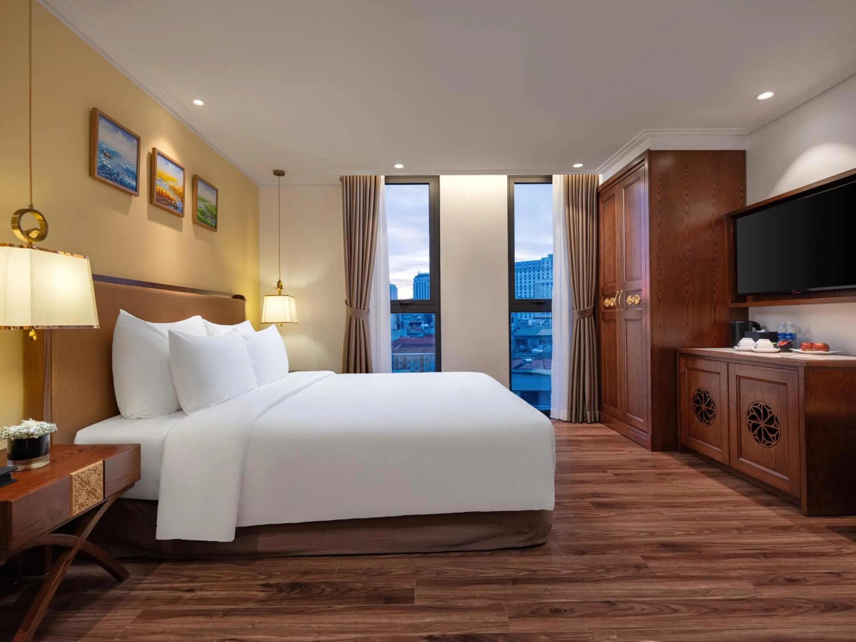 Photo of the whole room, Bed in Nesta Hotel & Spa