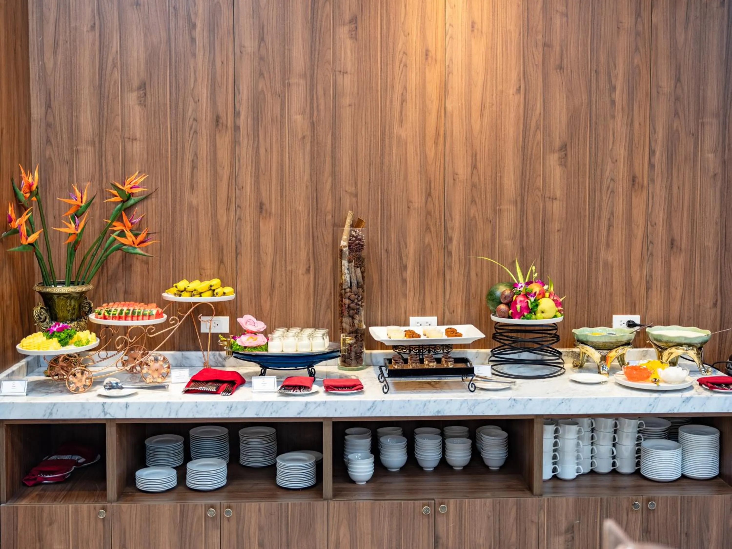 Buffet breakfast in Nesta Hotel & Spa
