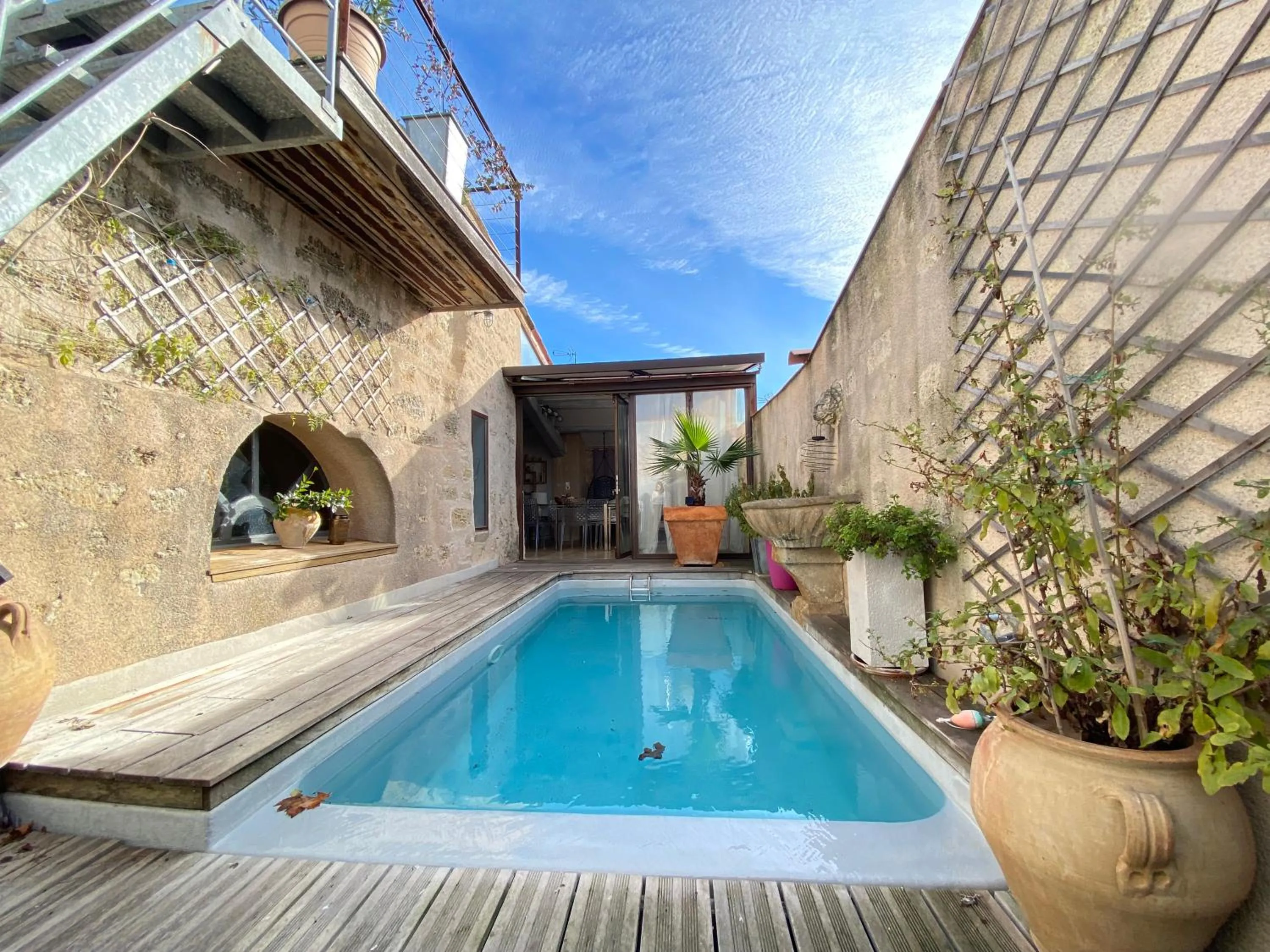 Swimming pool in Au repère d'Argante
