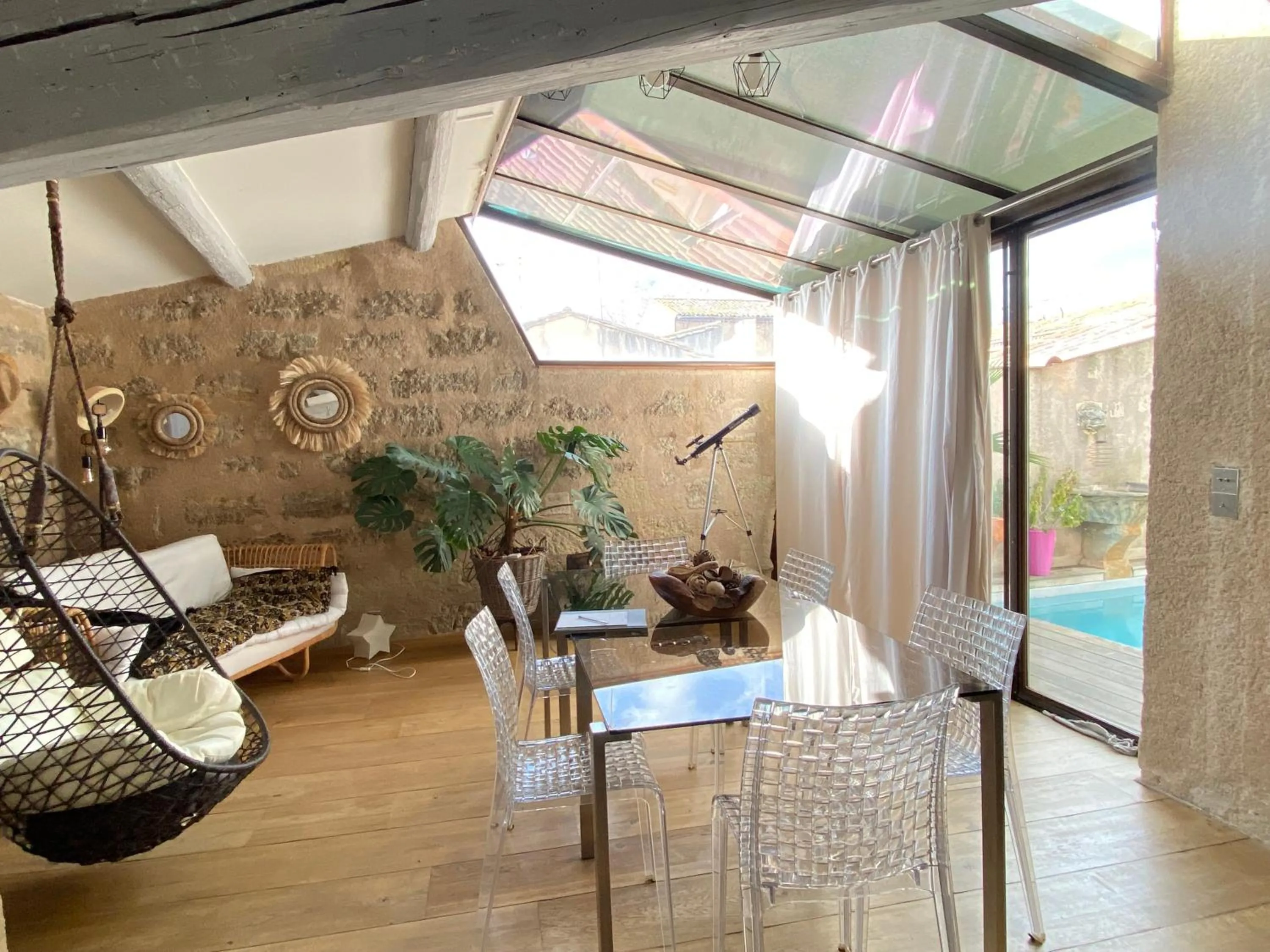 Living room in Au repère d'Argante