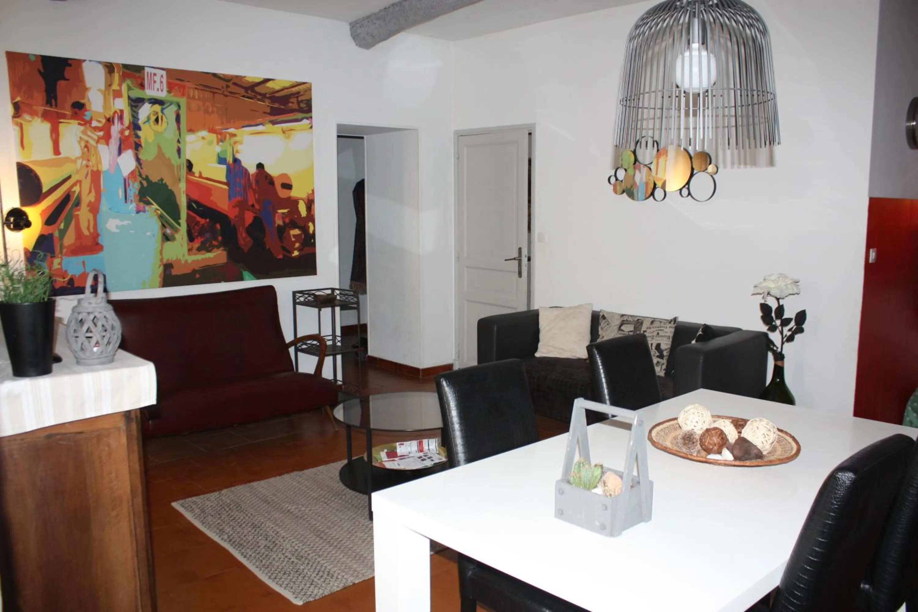 Dining area in Au repère d'Argante