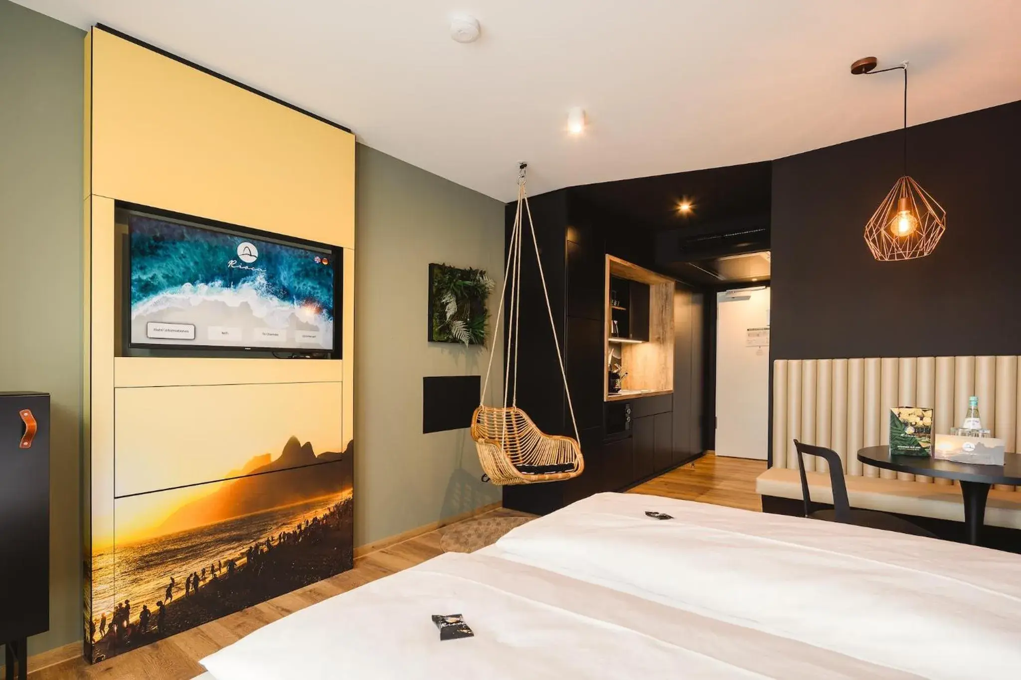 Bedroom, Bed in Rioca Stuttgart Posto 6 Bedroom, Bed in Rioca Stuttgart Posto 6