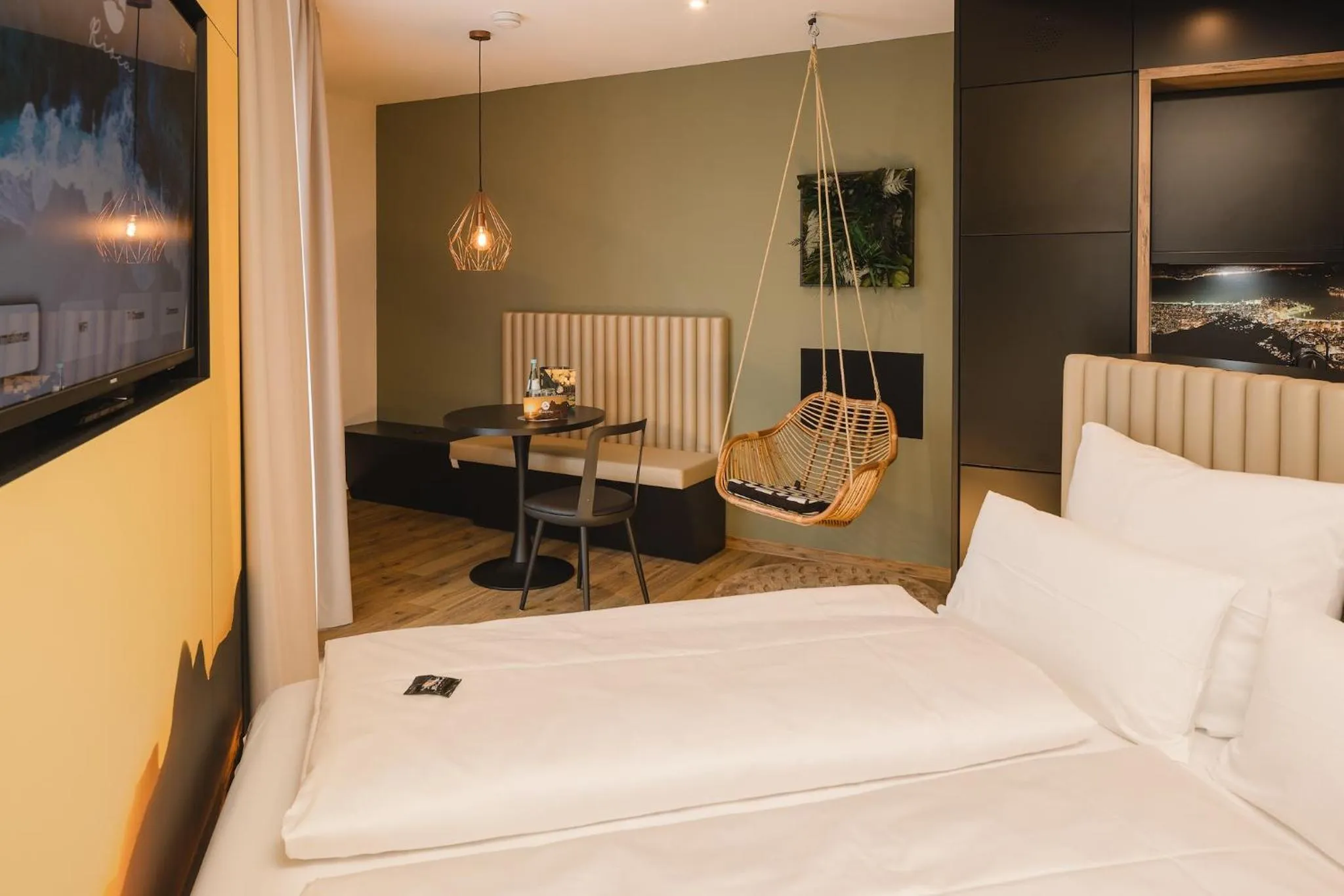 Bedroom, Bed in Rioca Stuttgart Posto 6