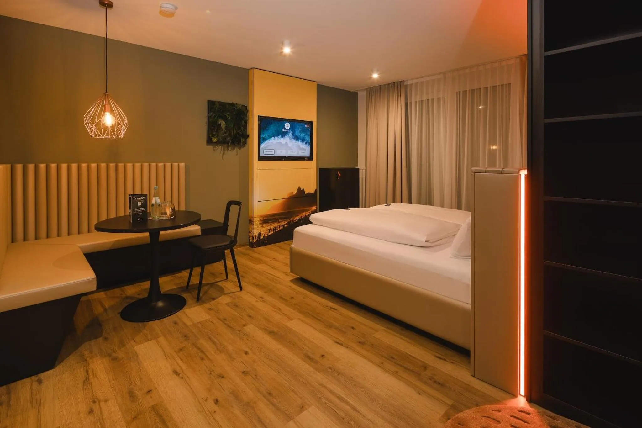 Bedroom, Bed in Rioca Stuttgart Posto 6