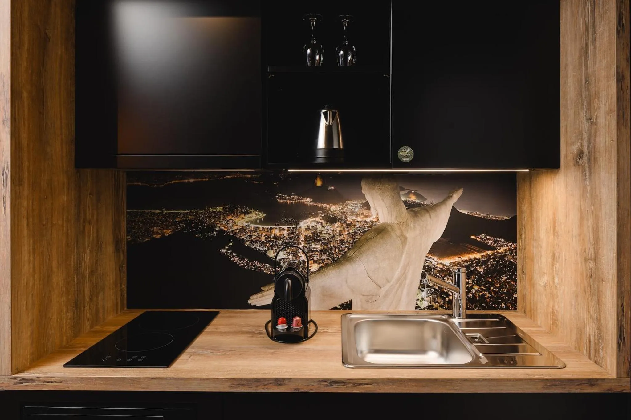 Kitchen or kitchenette in Rioca Stuttgart Posto 6