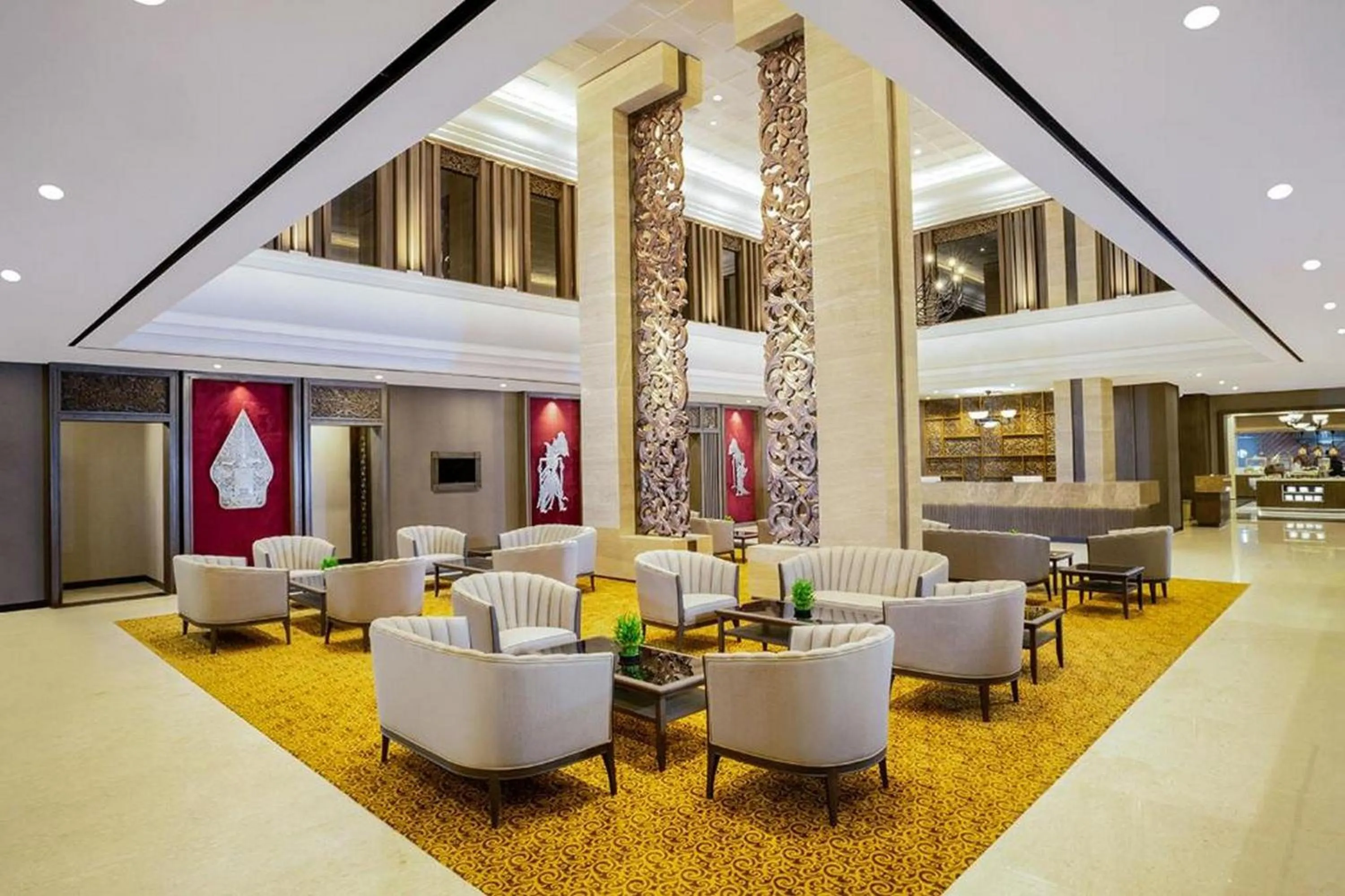 Lobby or reception in Swiss-Belhotel Airport Yogyakarta
