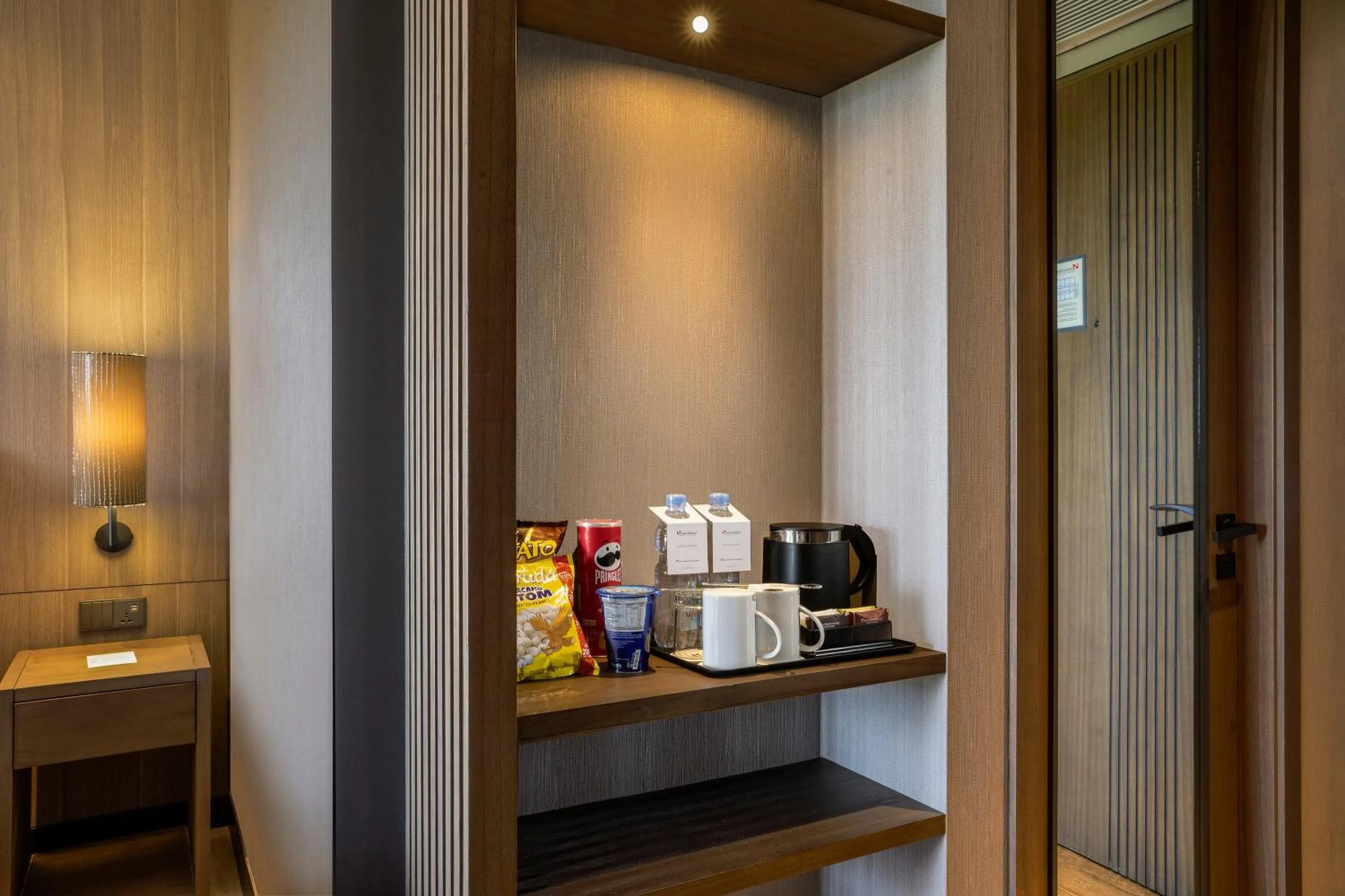 minibar in Swiss-Belhotel Airport Yogyakarta
