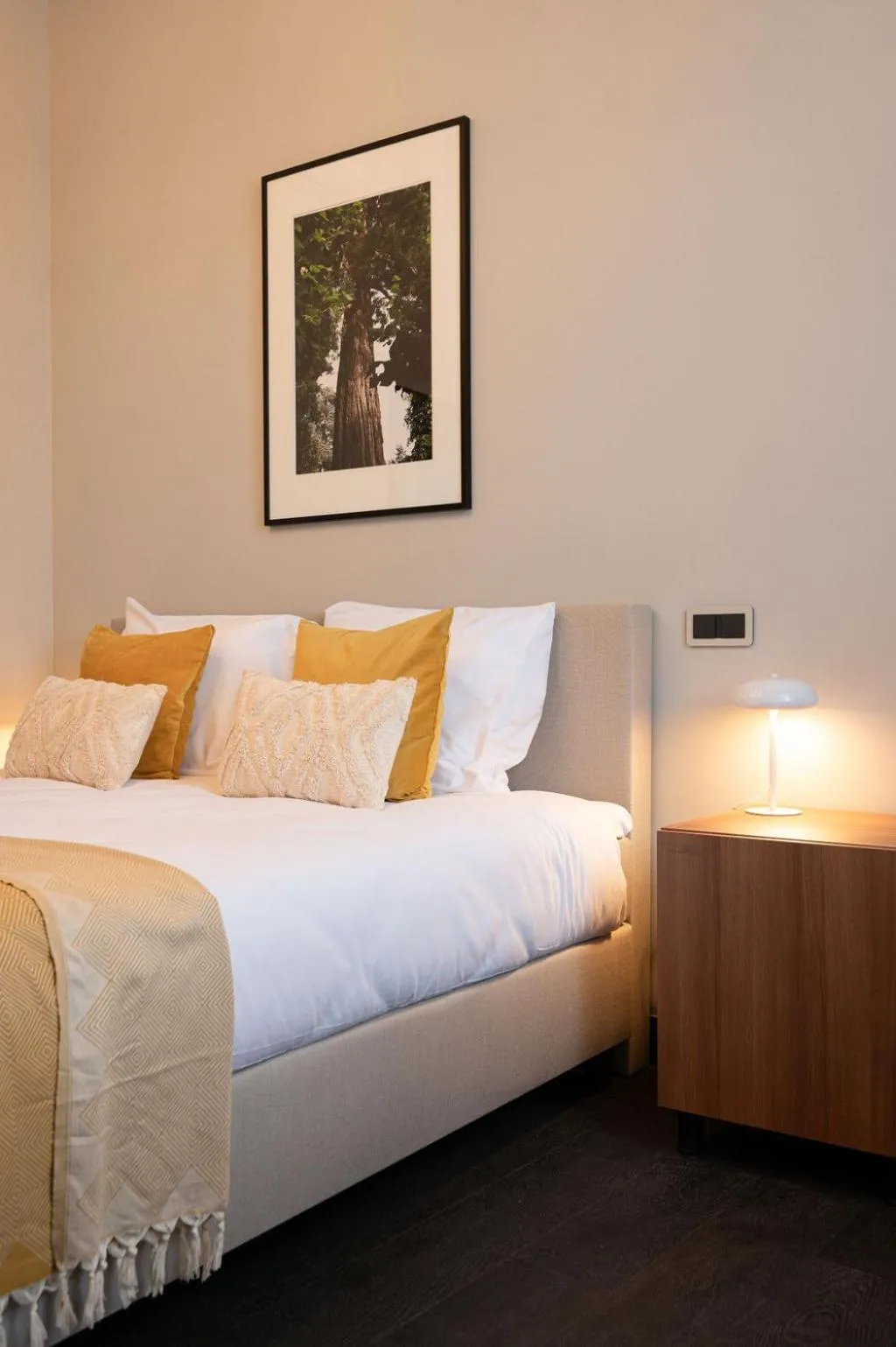 Bed in Boutique Hotel Kint