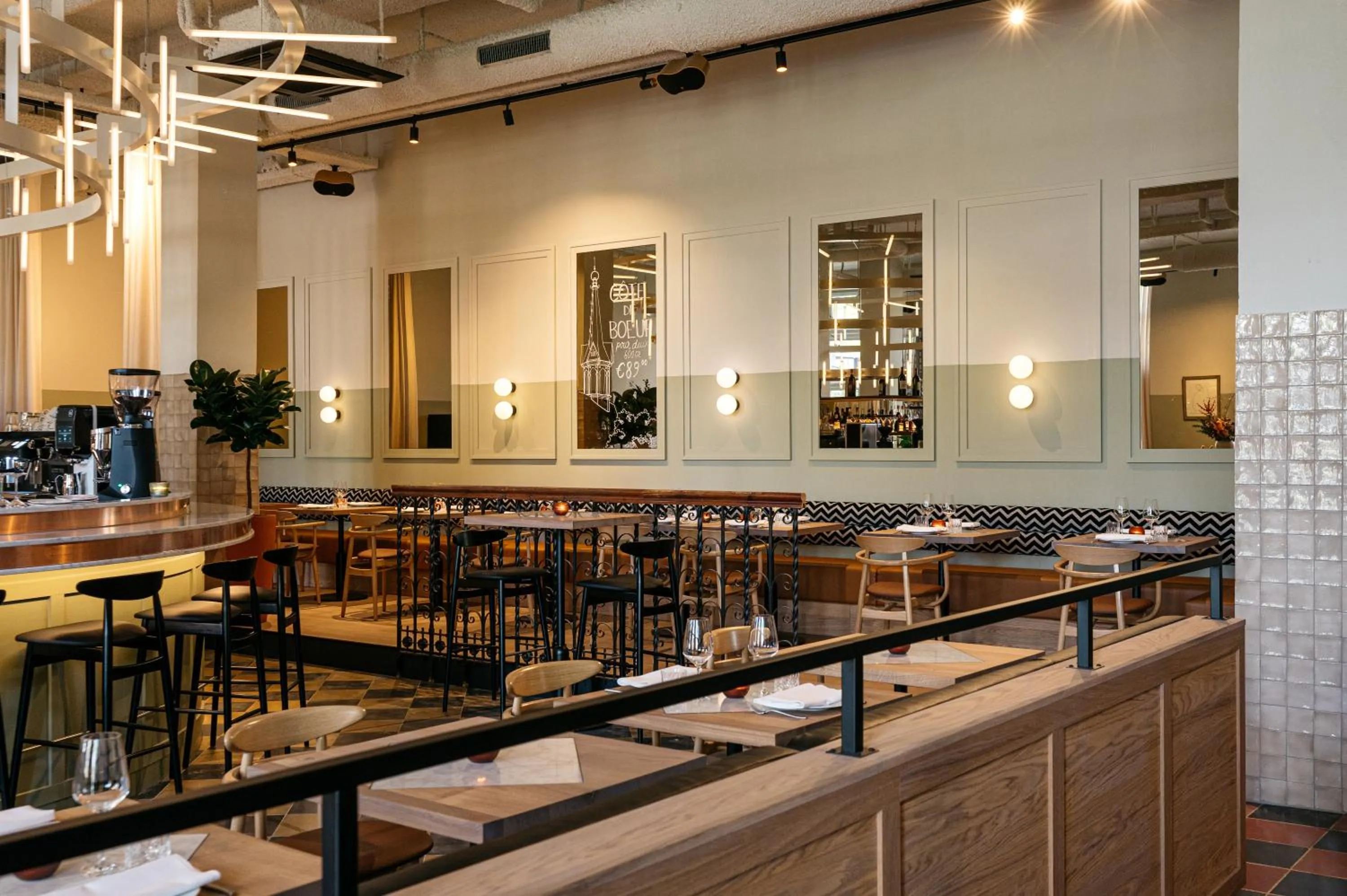 Restaurant/places to eat in Boutique Hotel Kint