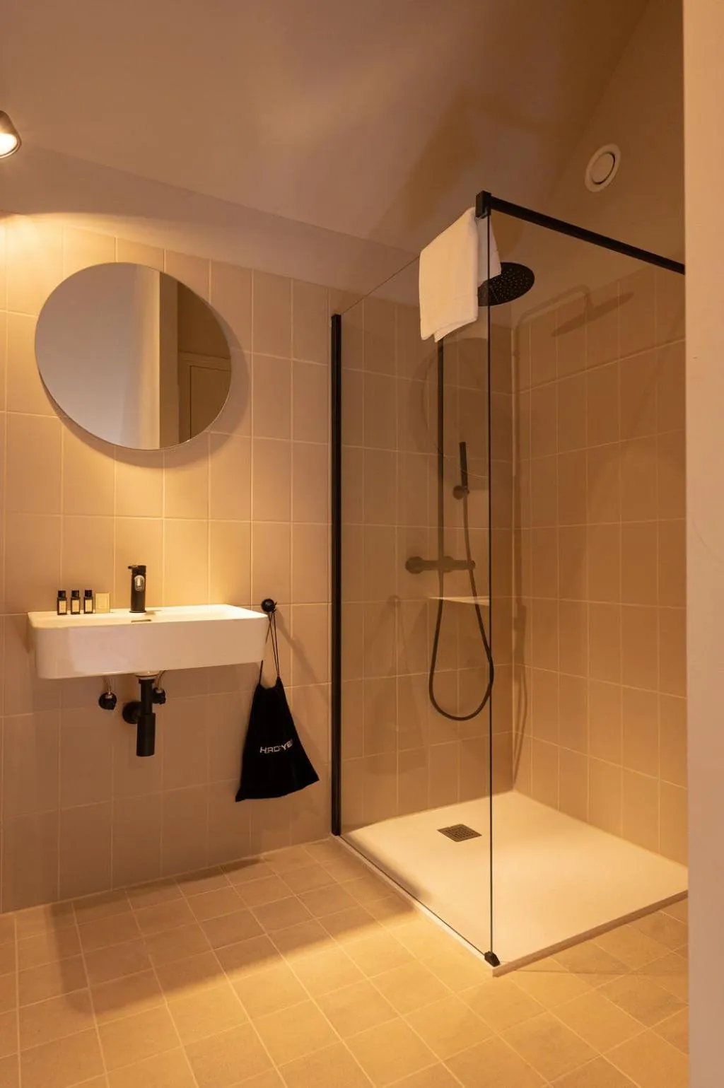 Shower in Boutique Hotel Kint