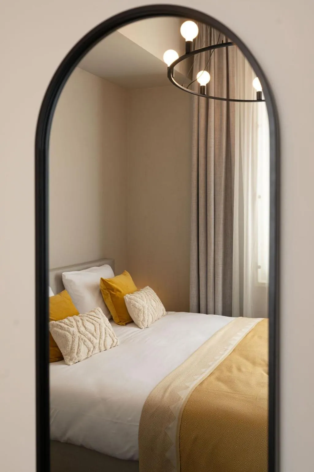 Bed in Boutique Hotel Kint