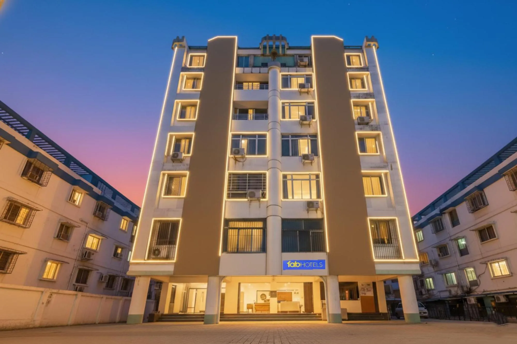 Property building in FabHotel Royal Ville