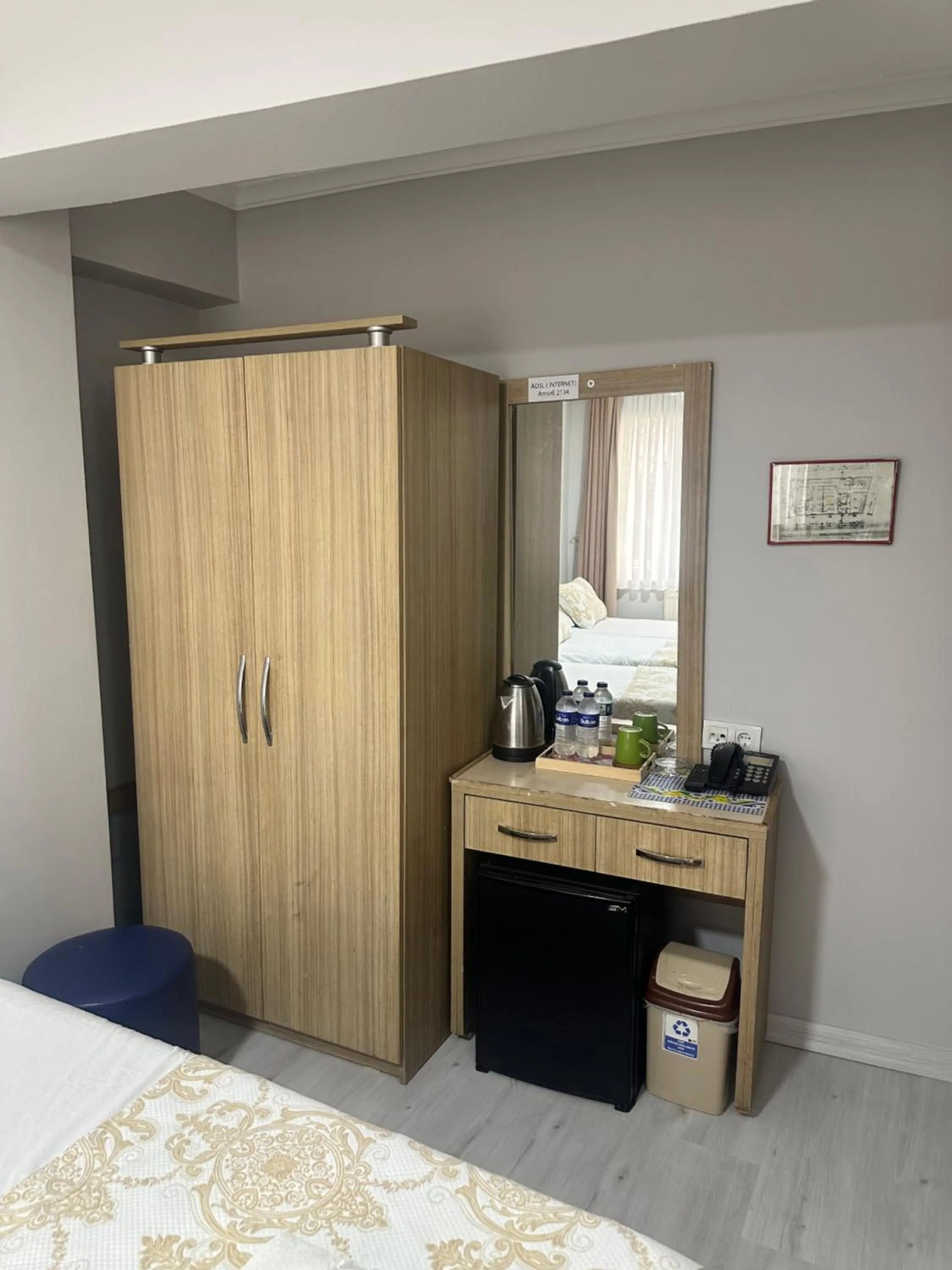 Coffee/tea facilities, Bed in Amore Hotel Istanbul