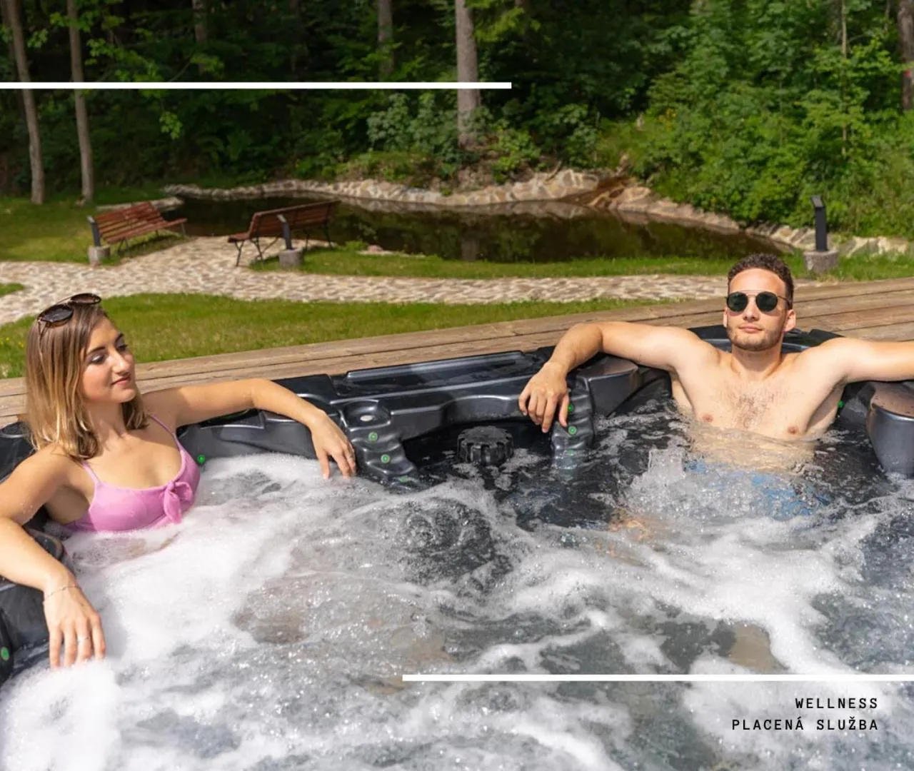 Hot Tub in Hotel Kamzík ***