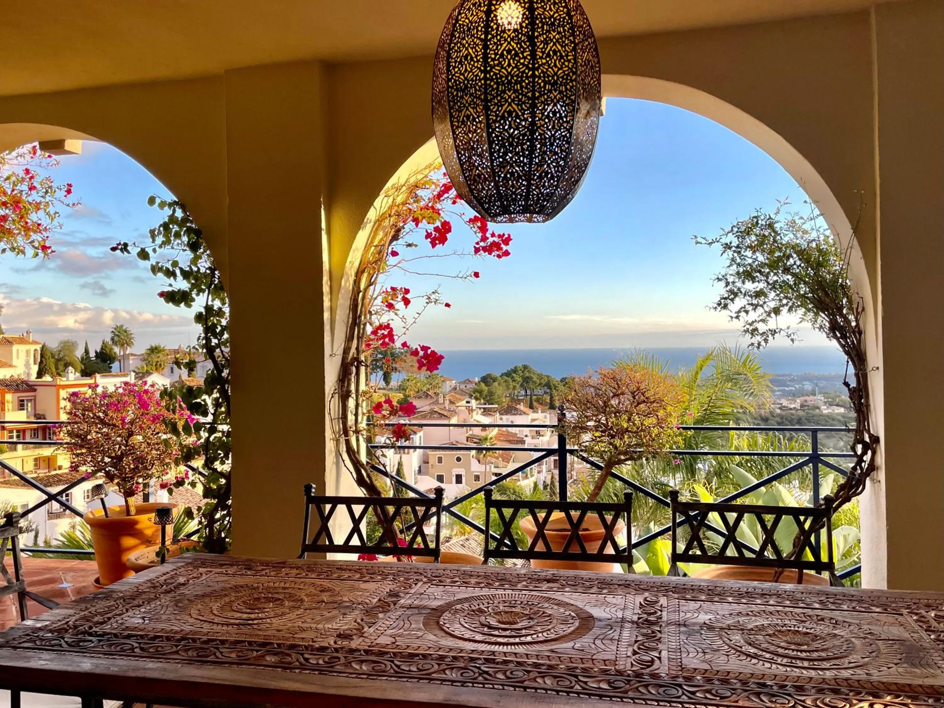 Balcony/Terrace in Boutique Hotel Maravilla - Marbella