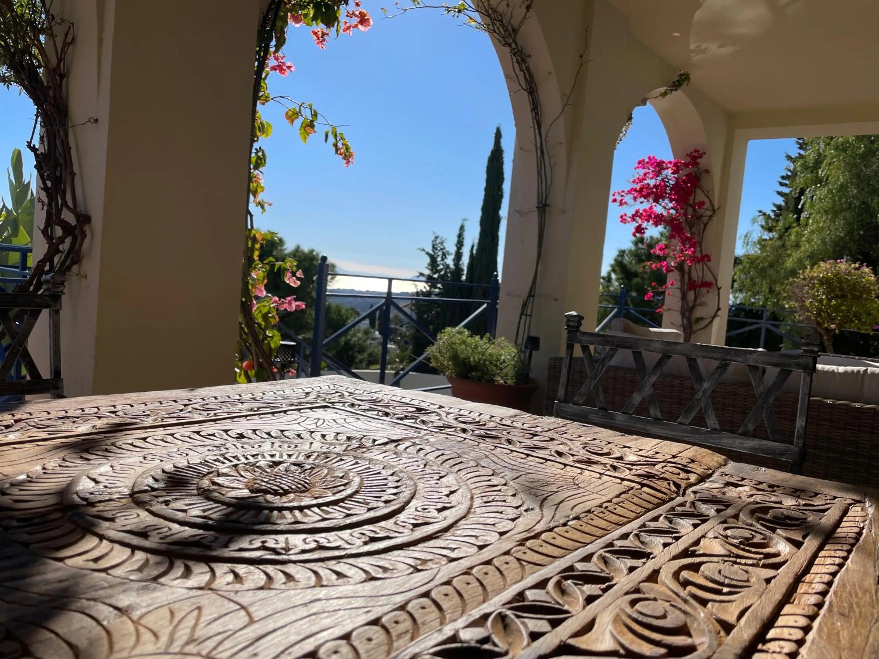 Balcony/Terrace in Boutique Hotel Maravilla - Marbella
