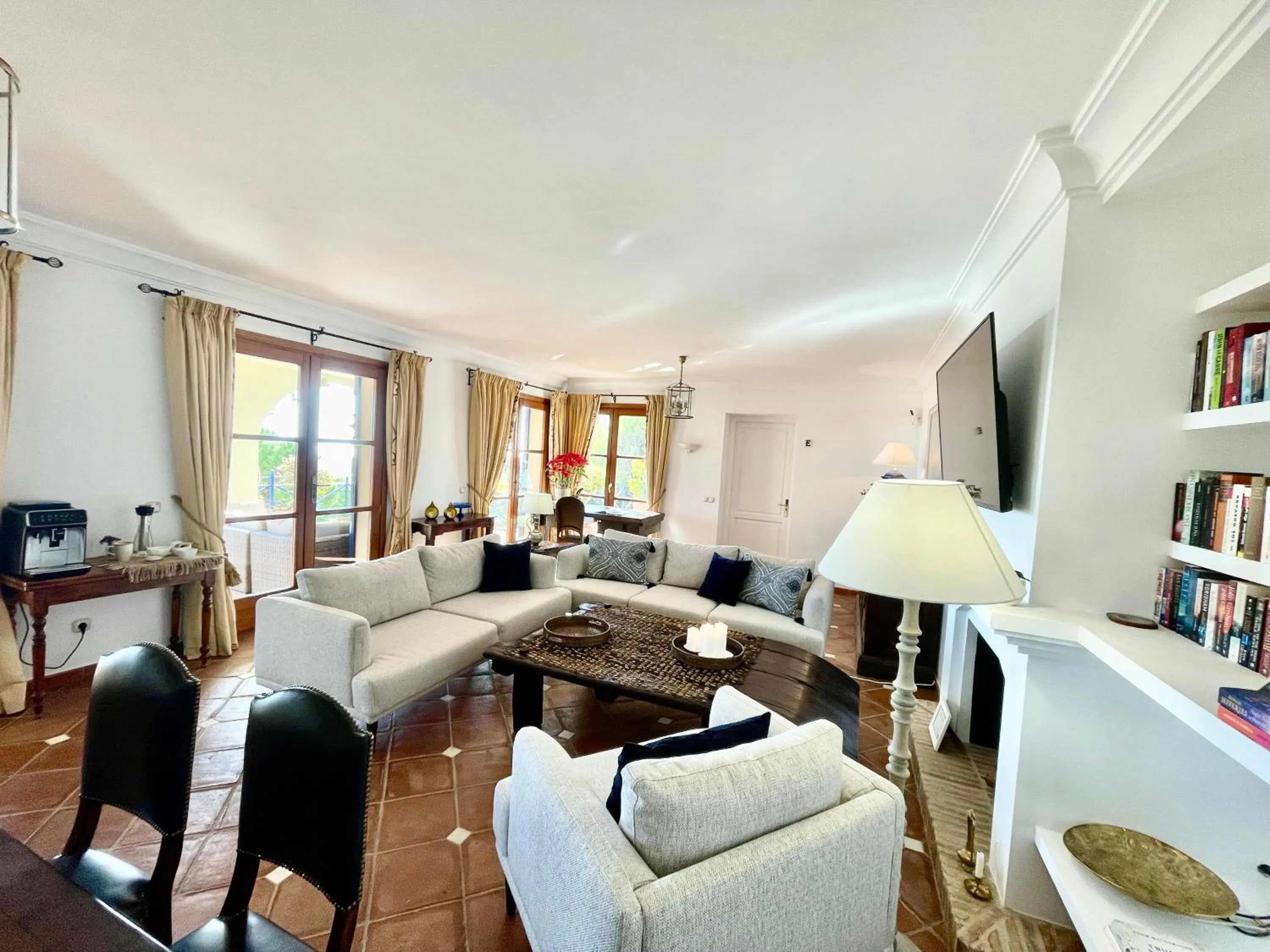 Living room in Boutique Hotel Maravilla - Marbella