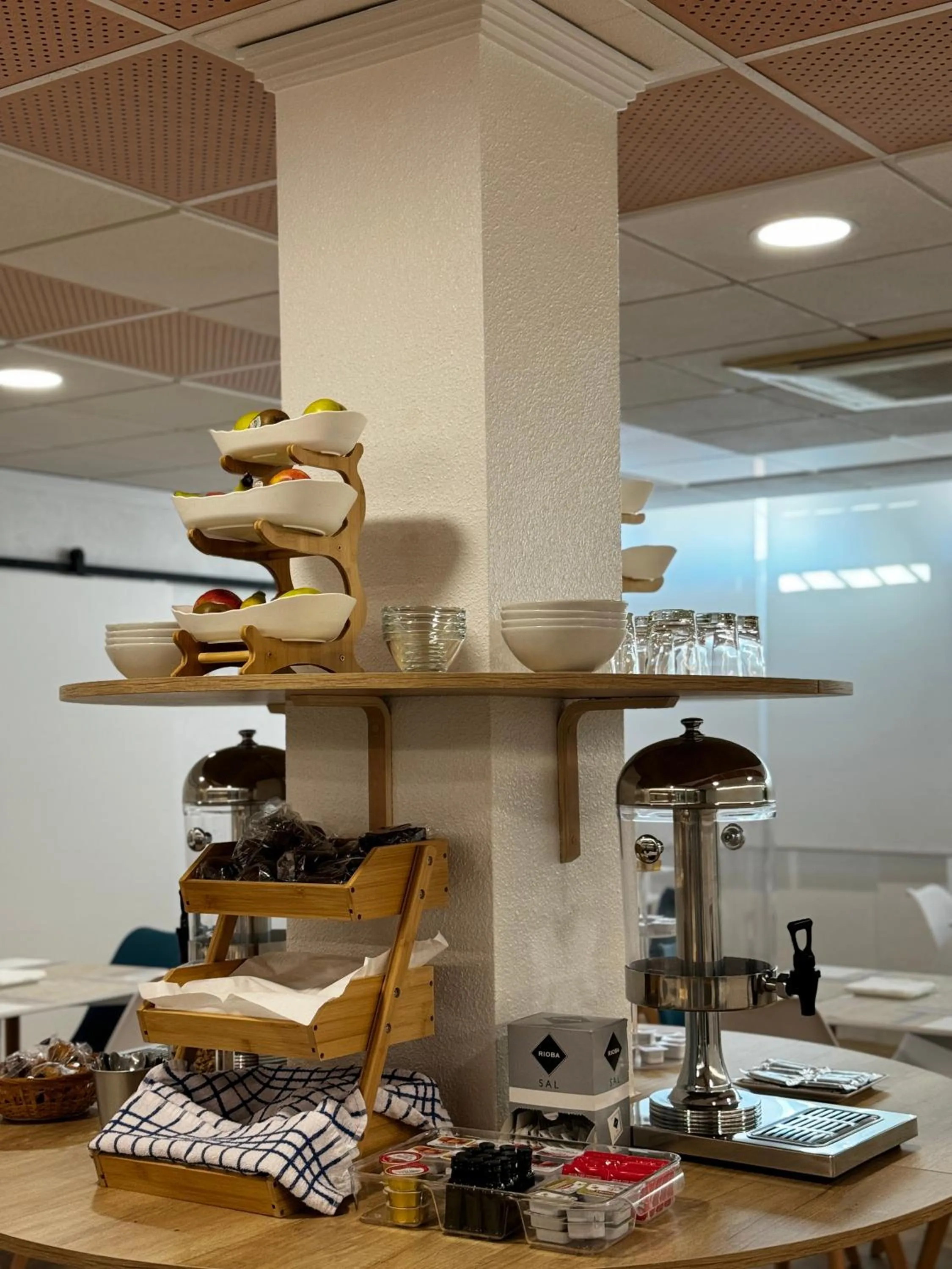 Buffet breakfast in ResMed