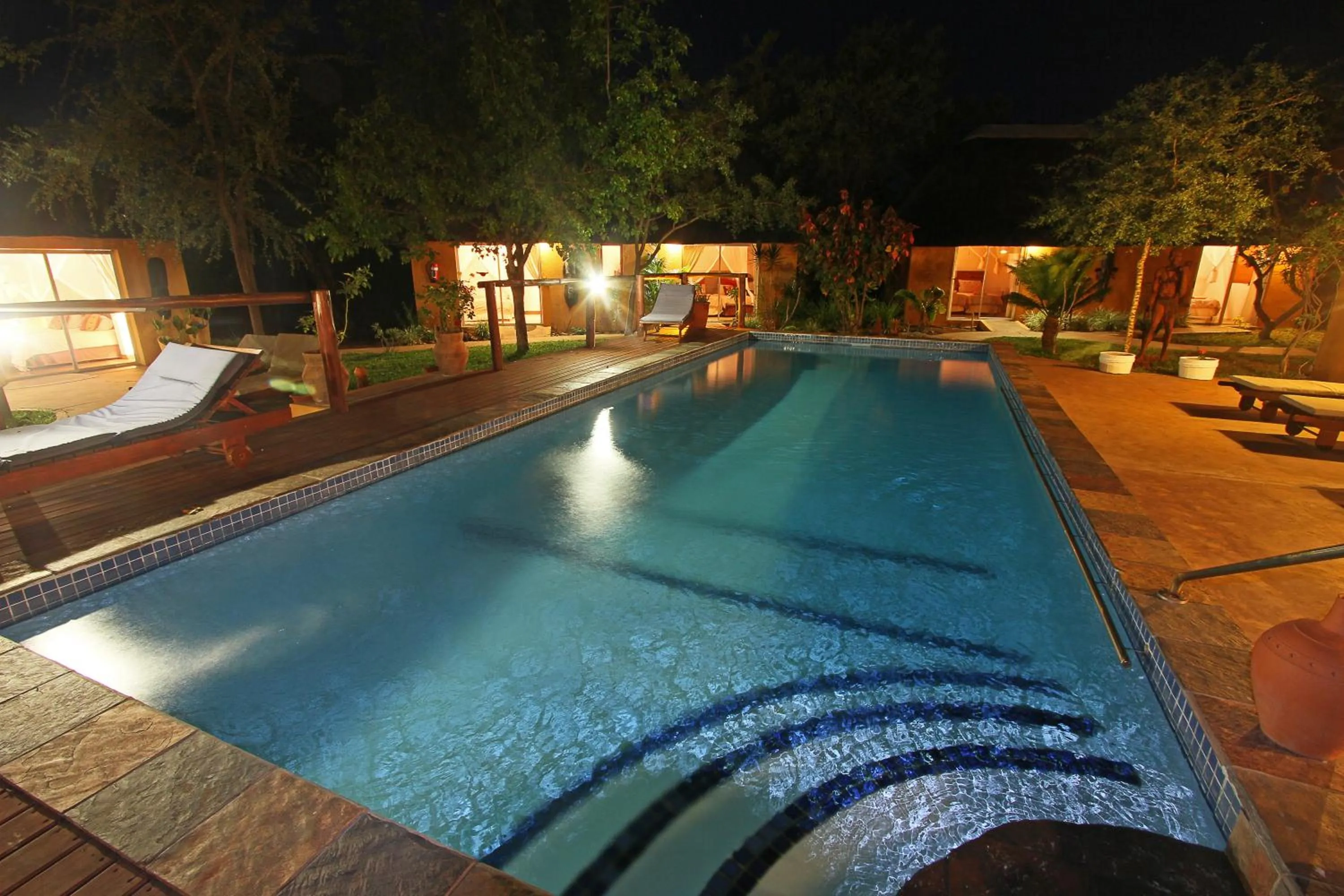 Garden in Normann Safari Bush Lodge