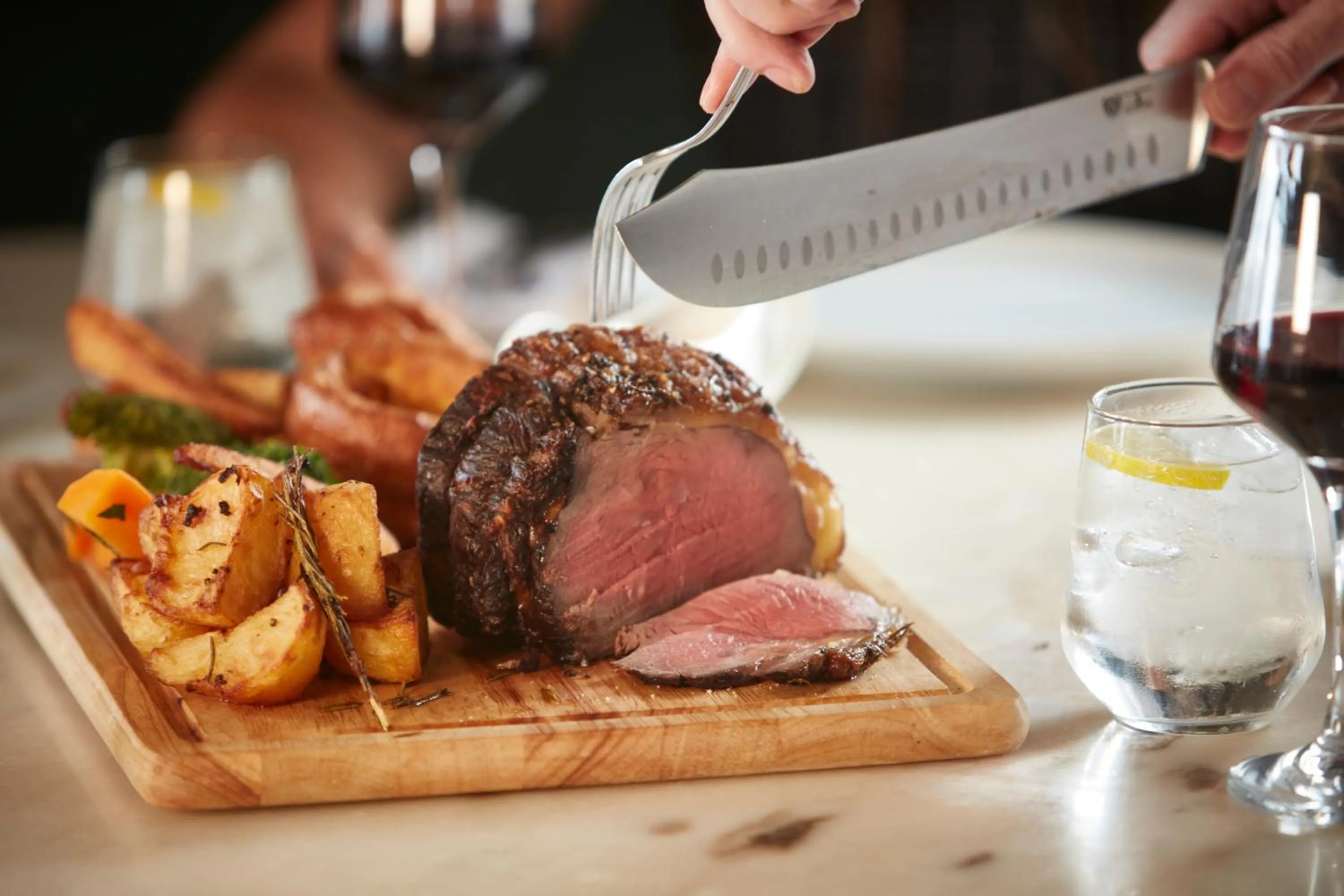 Food and drinks in The Burlington