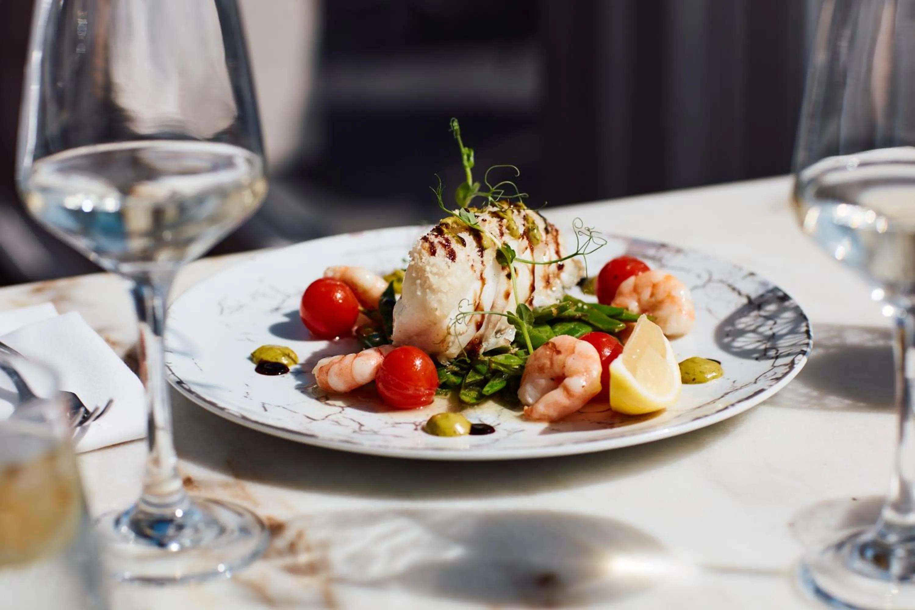 Food and drinks in The Burlington