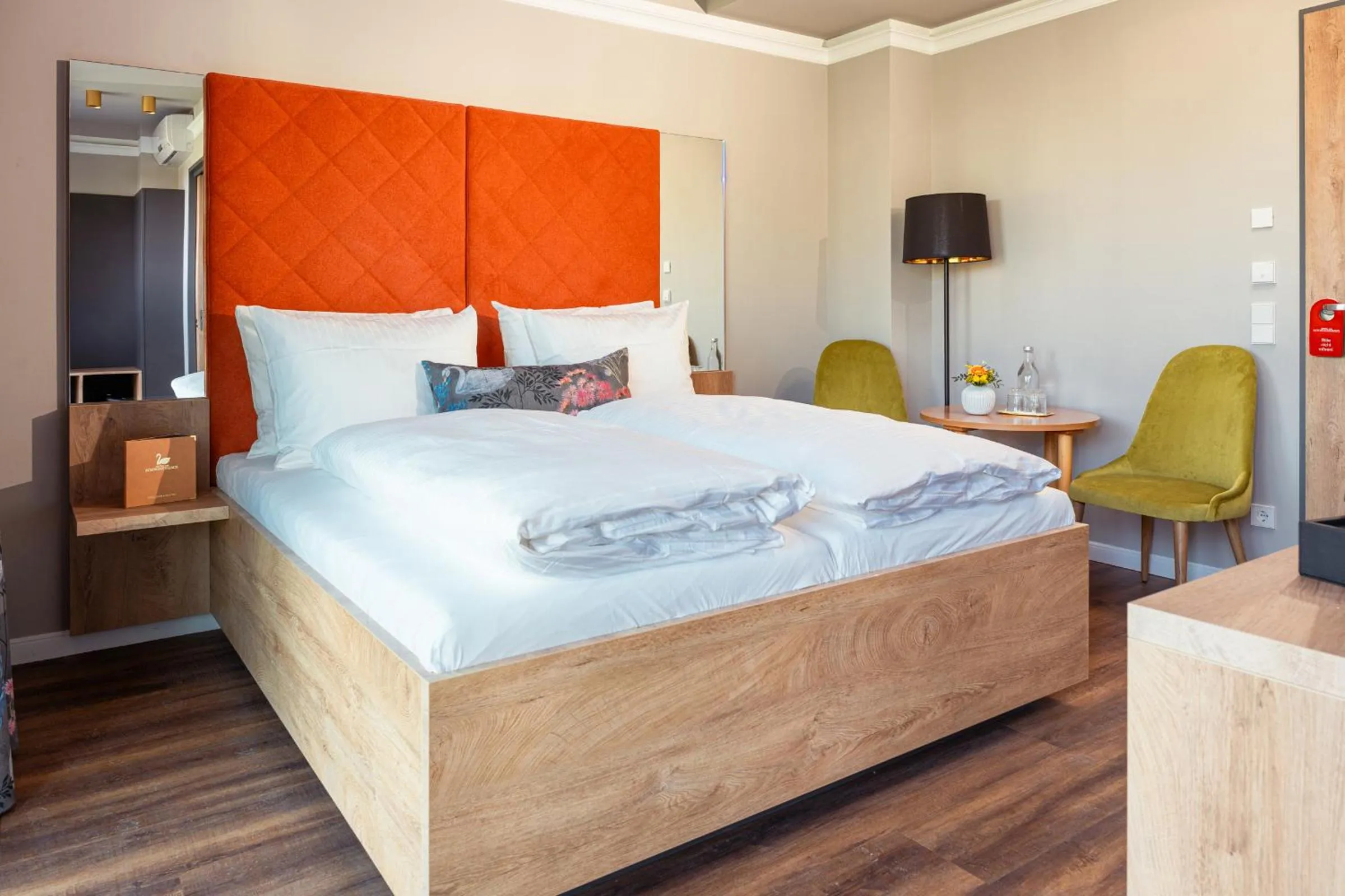 Bed in Hotel am Schwanenhaus