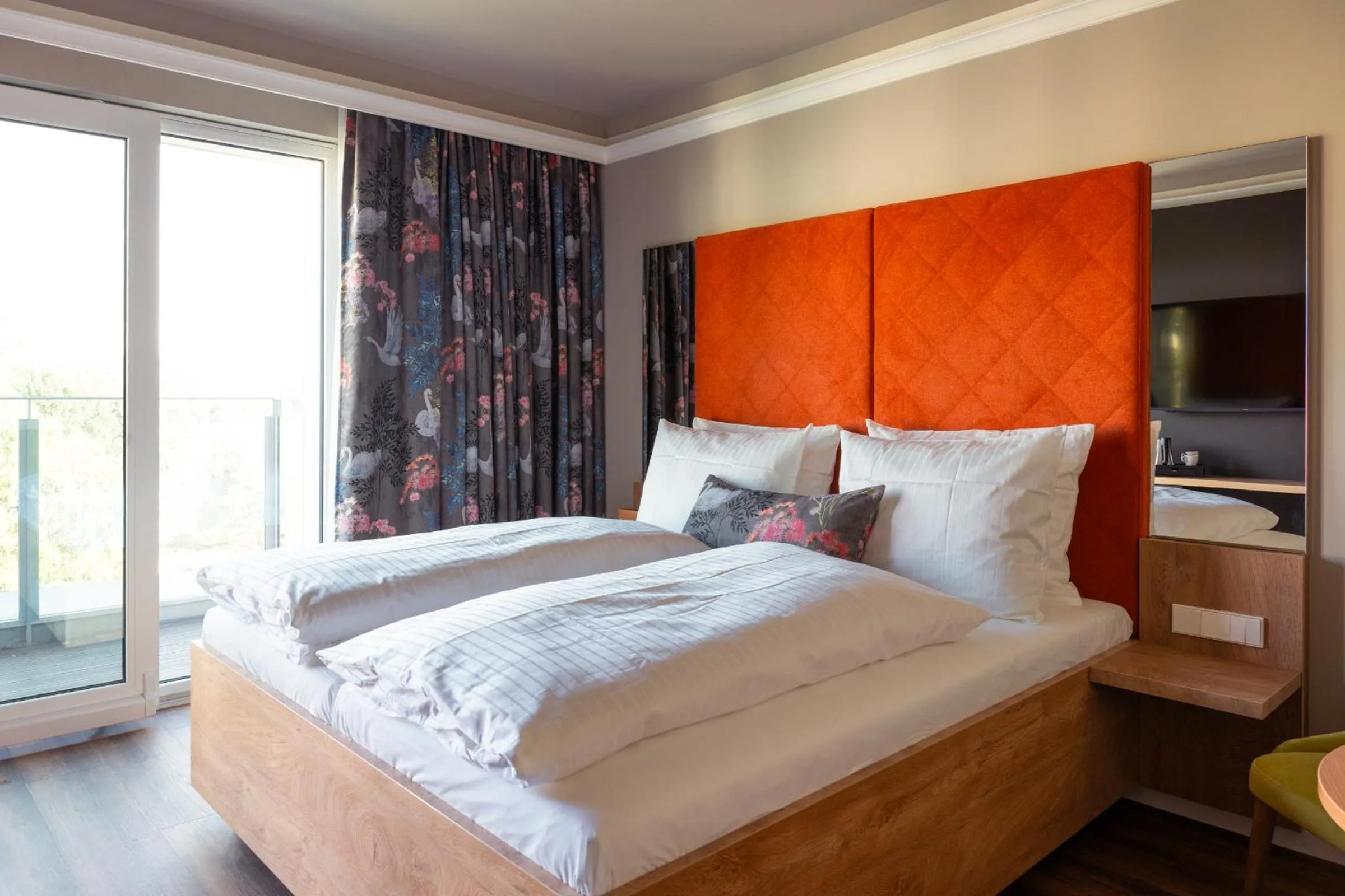 Bed in Hotel am Schwanenhaus