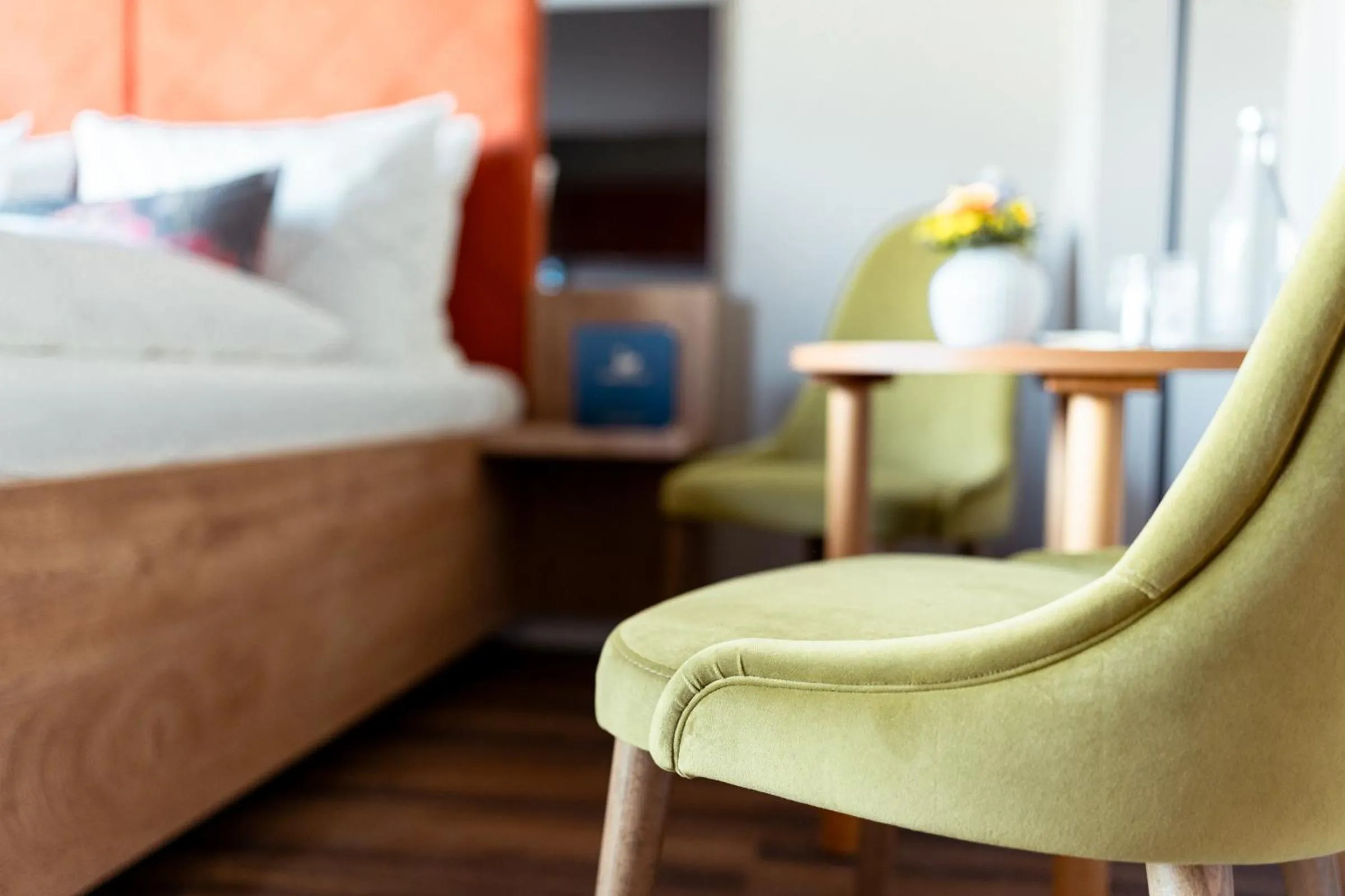 Bed in Hotel am Schwanenhaus