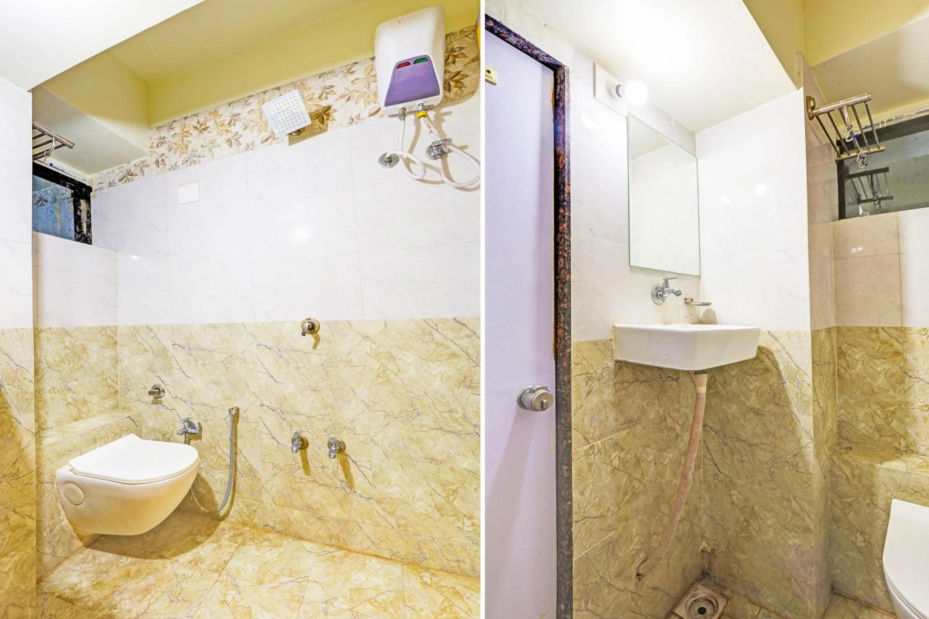 Bathroom in Hotel Madhav,Ahmedabad