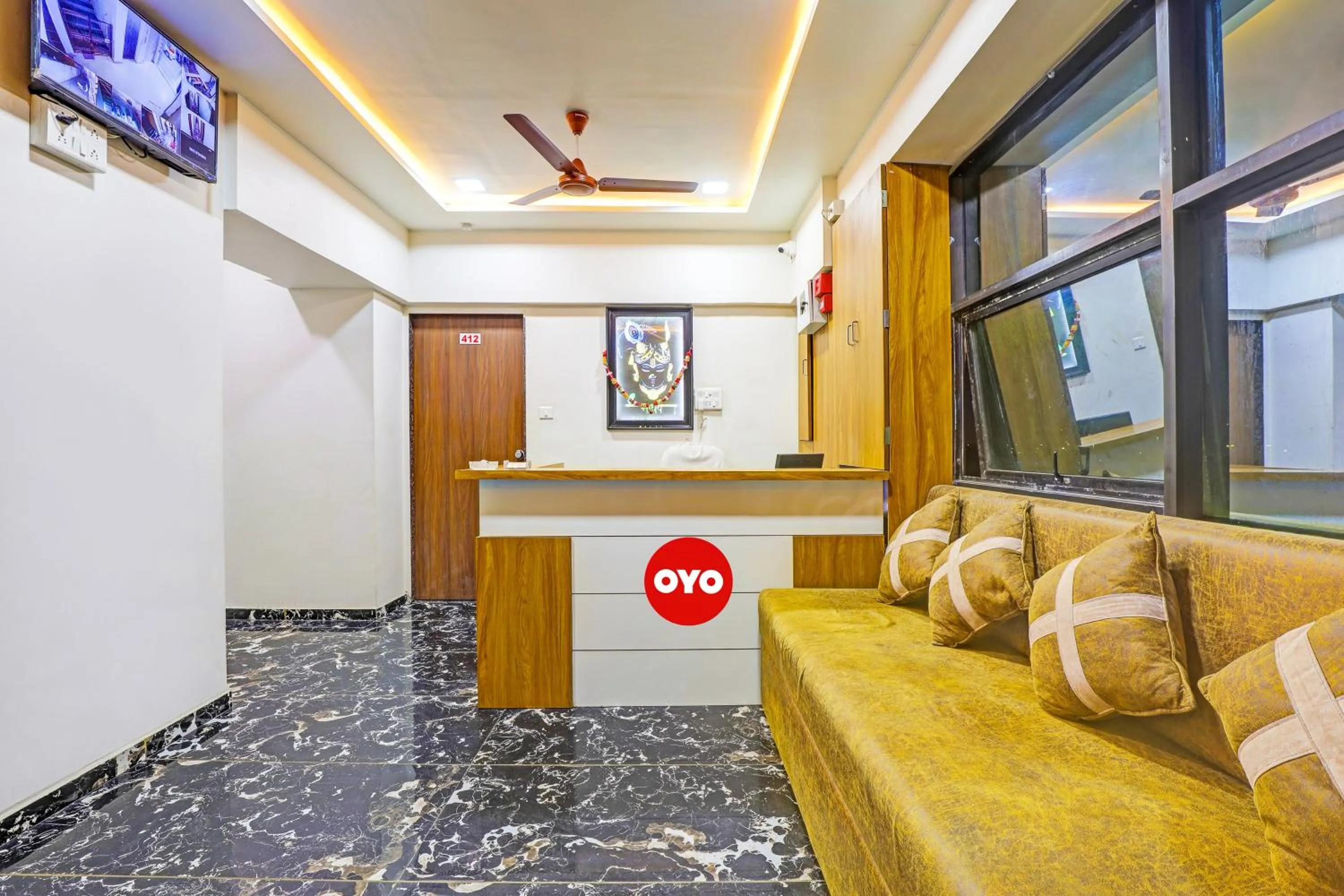 Lobby or reception, Lobby/Reception in Hotel Madhav,Ahmedabad