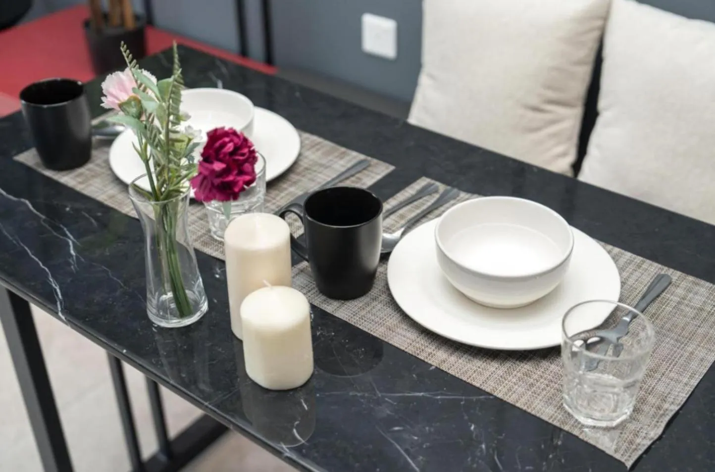 Dining area in Axon Residence Bukit Bintang by Luna