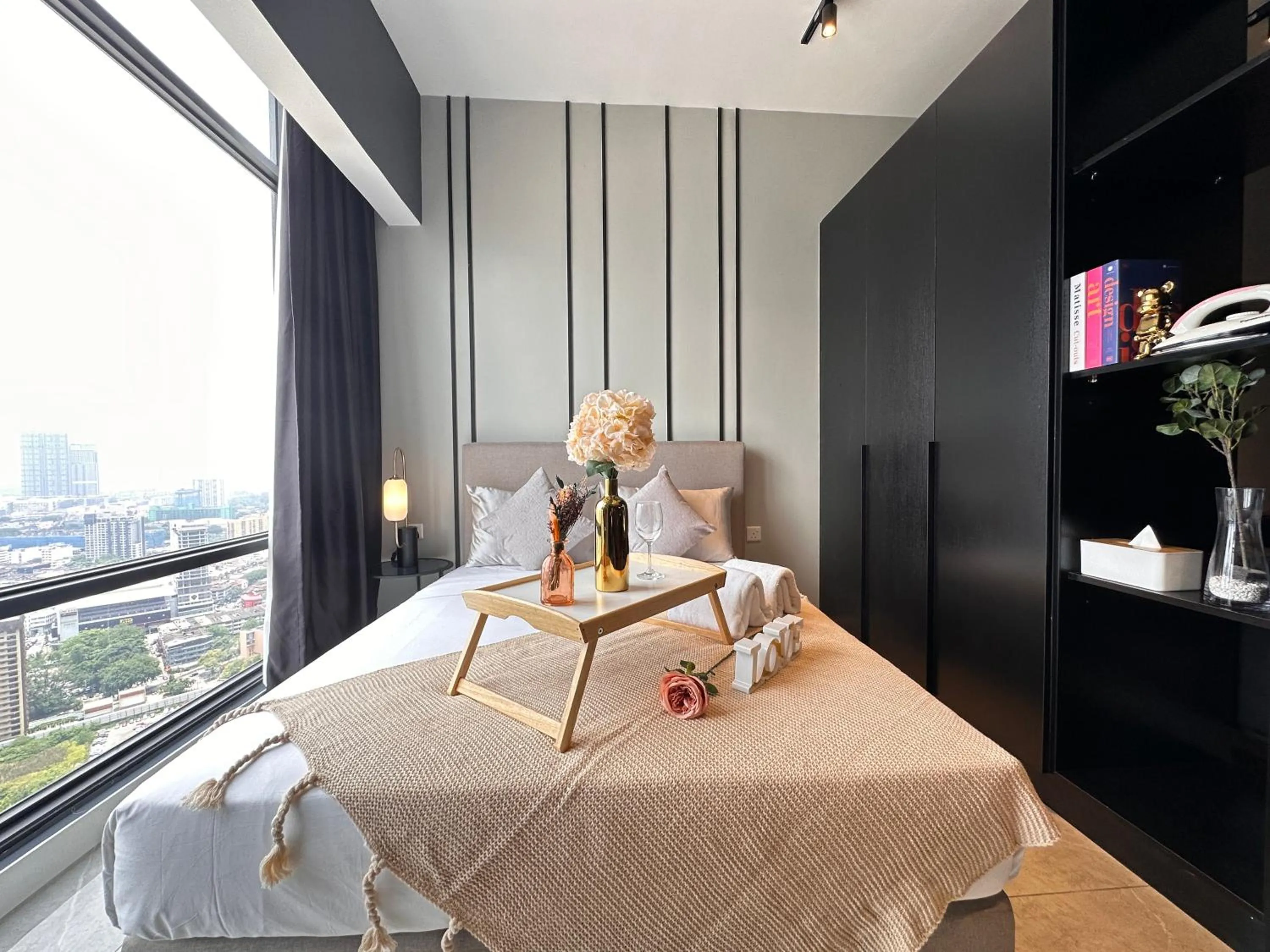 Bed in Axon Residence Bukit Bintang by Luna