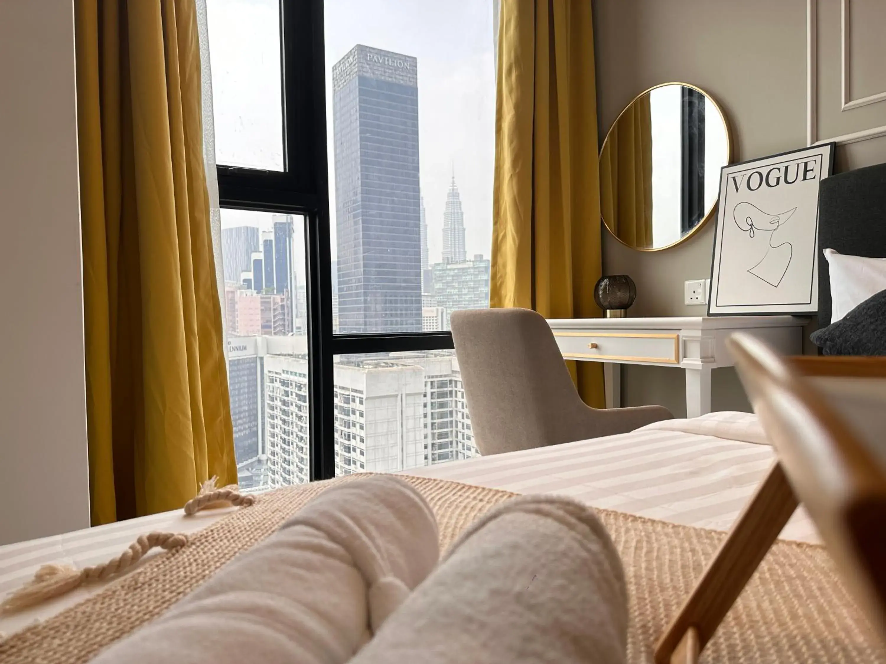 Bed in Axon Residence Bukit Bintang by Luna Bed in Axon Residence Bukit Bintang by Luna