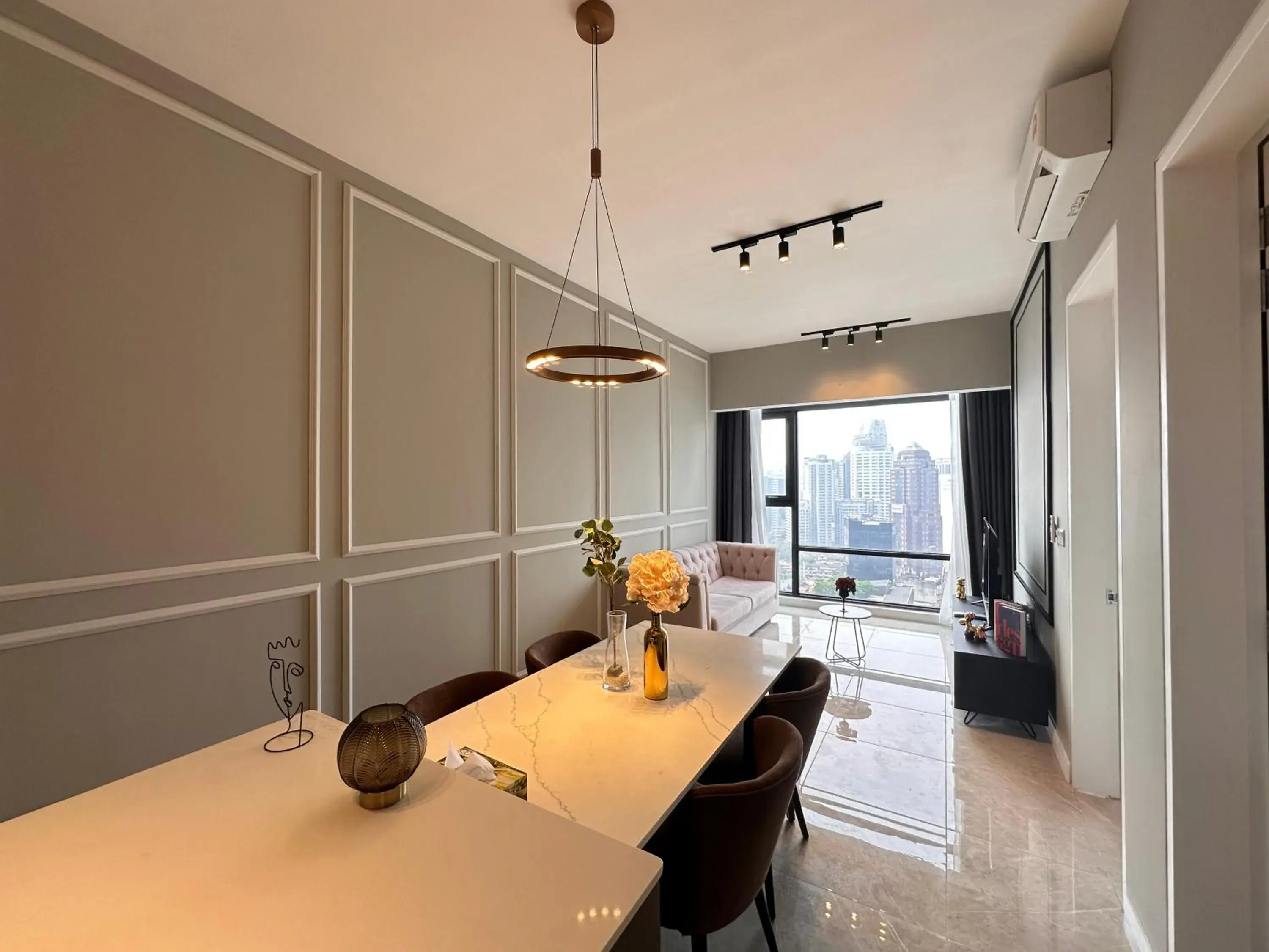 Living room in Axon Residence Bukit Bintang by Luna Living room in Axon Residence Bukit Bintang by Luna