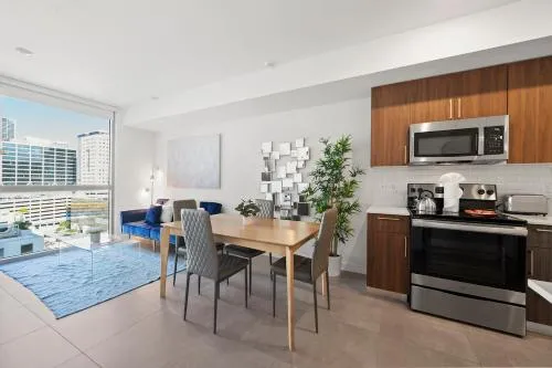 Modern Unit in Downtown Miami With Free Parking