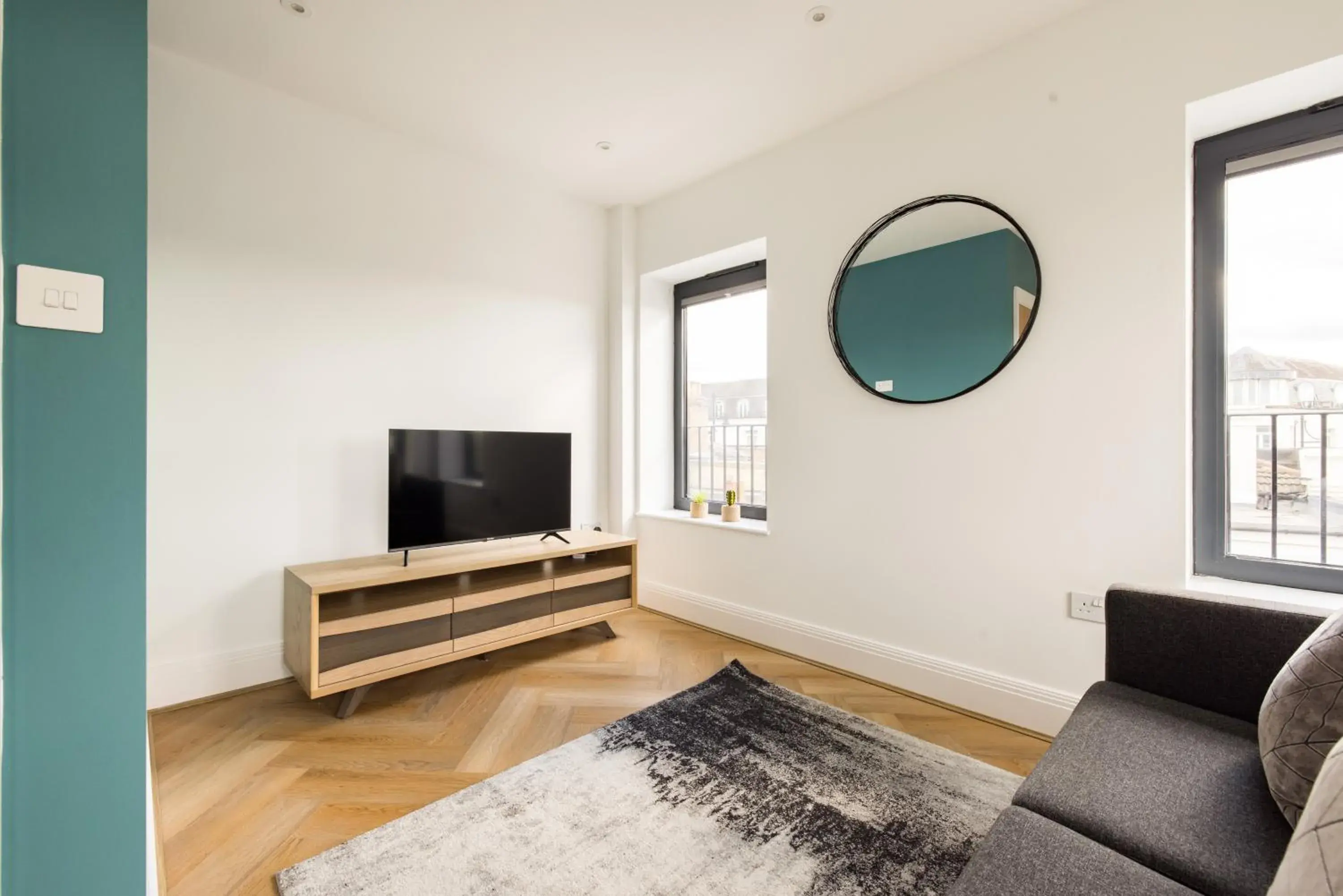 Living room in Charles Hope Staines Riverside Living room in Charles Hope Staines Riverside