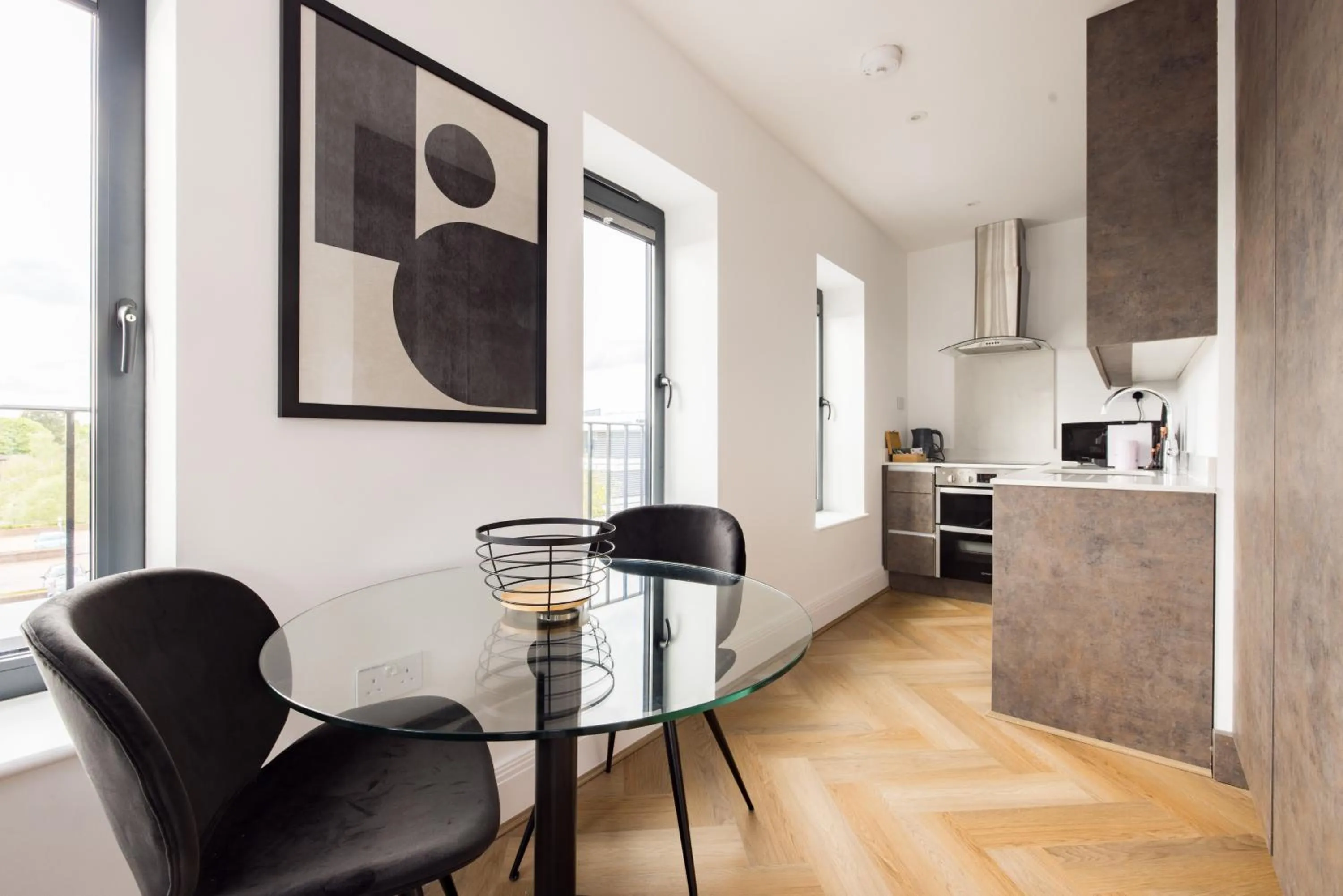 Dining area in Charles Hope Staines Riverside