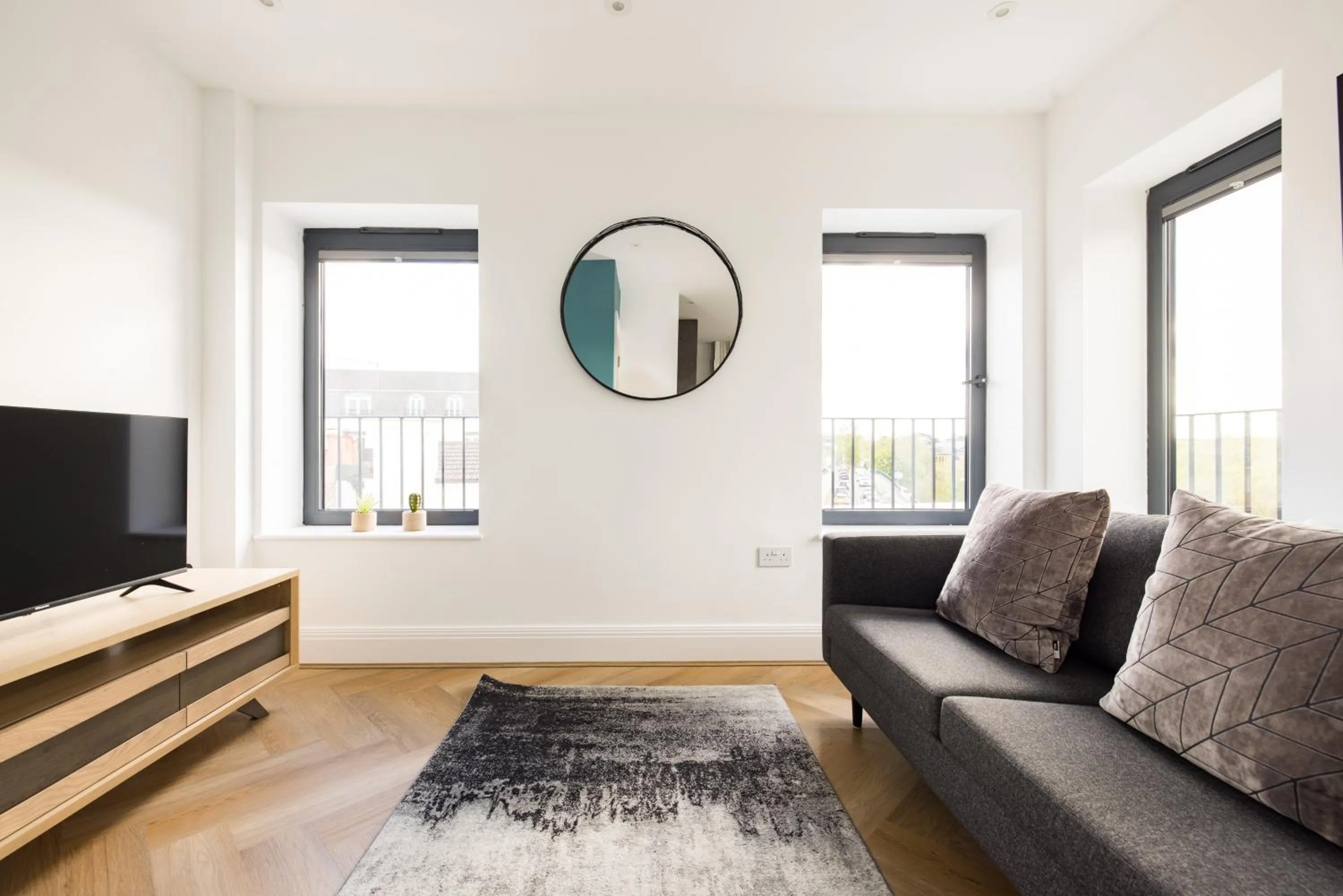 Living room in Charles Hope Staines Riverside