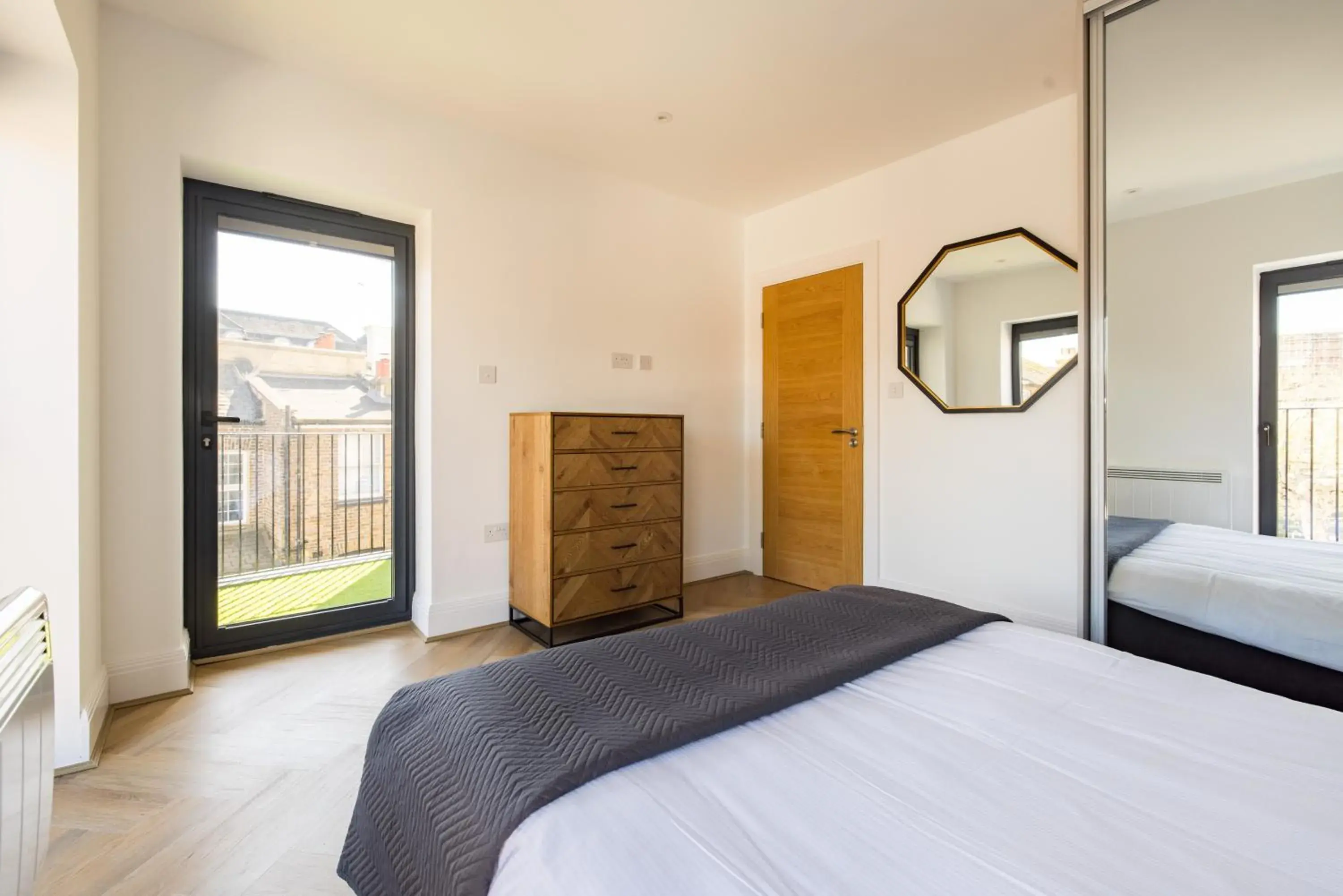 Bed in Charles Hope Staines Riverside Bed in Charles Hope Staines Riverside