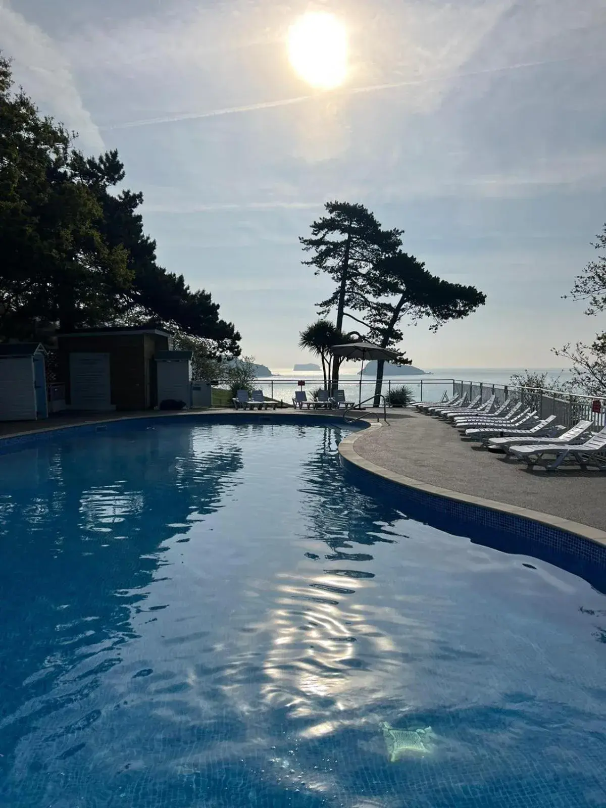 Pool view in The Osborne Hotel Pool view in The Osborne Hotel