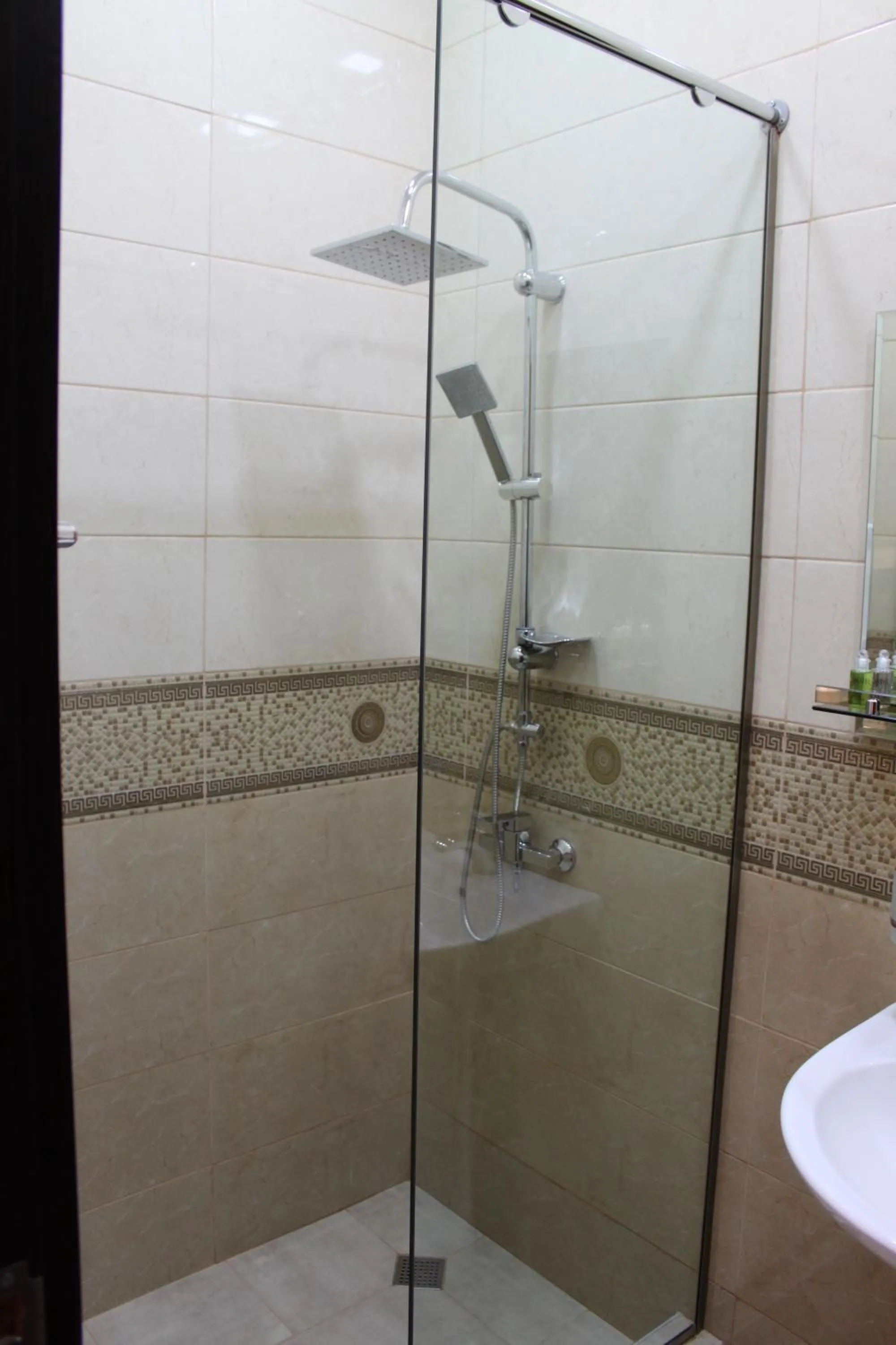 Shower in Hotel Avlabari