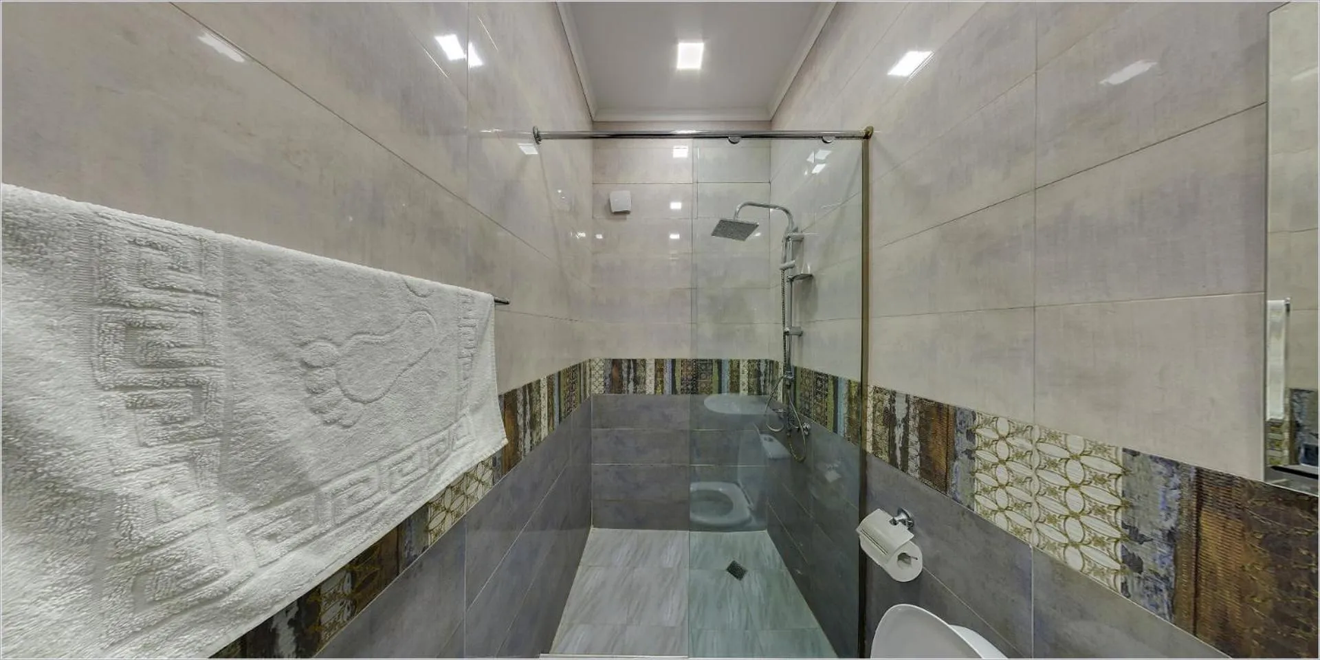 Bathroom in Hotel Avlabari