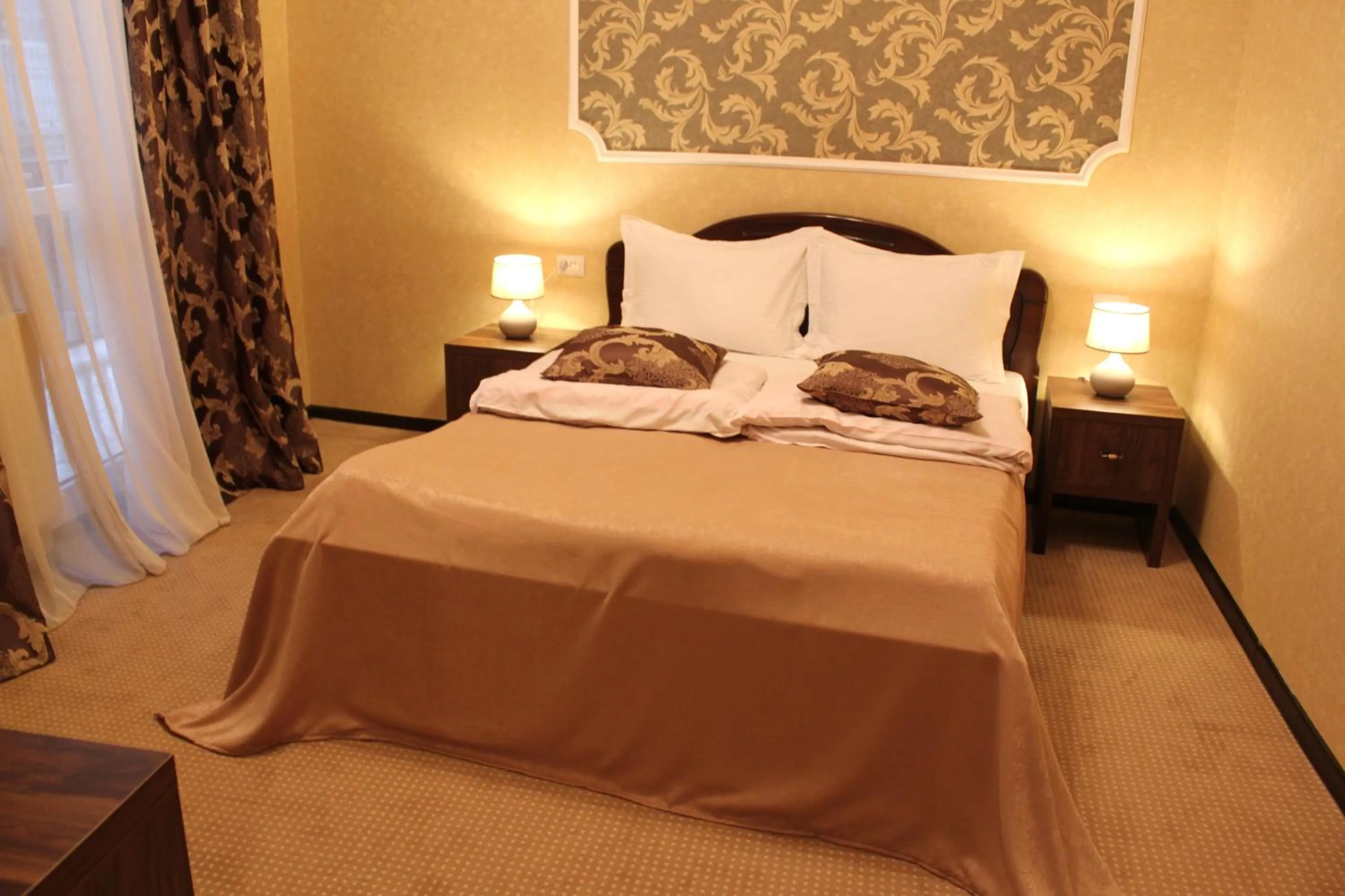 Bed in Hotel Avlabari