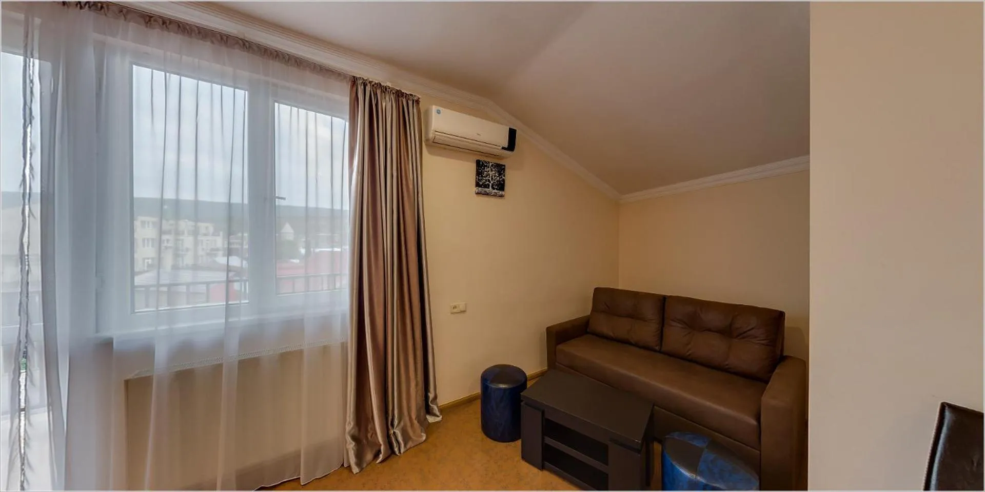 Seating area in Hotel Avlabari