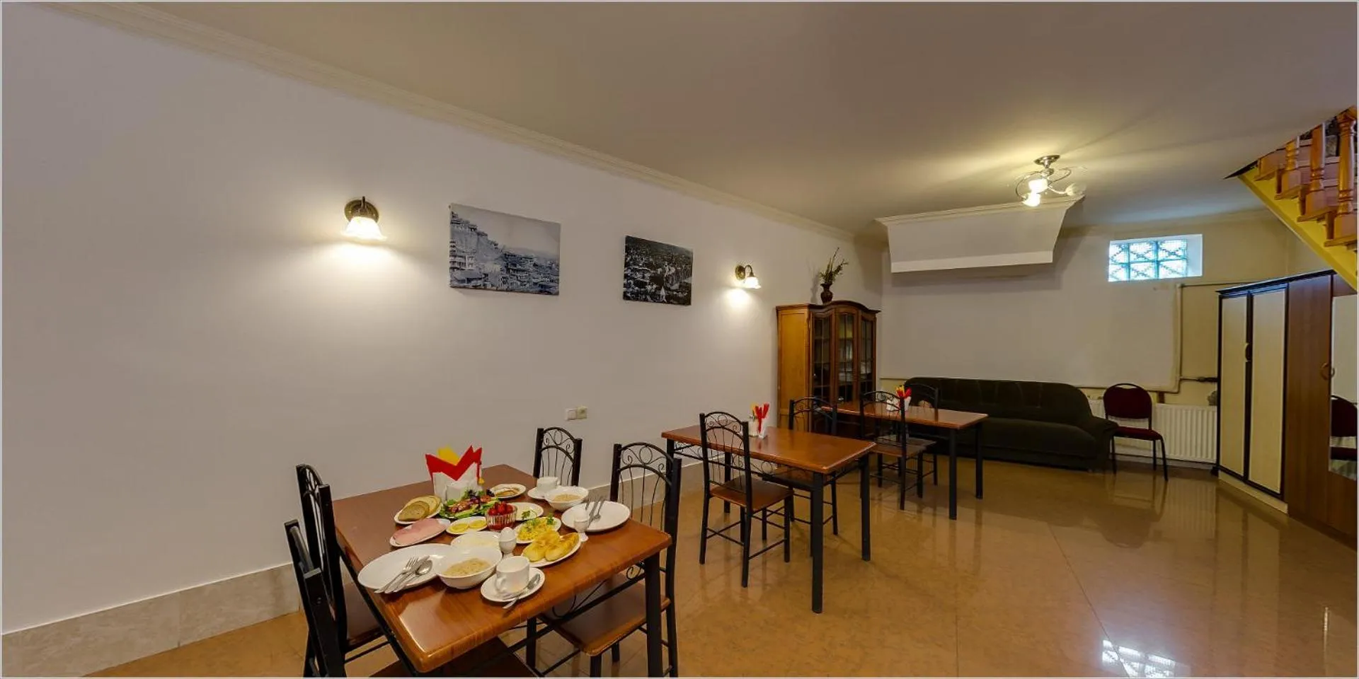 Breakfast in Hotel Avlabari