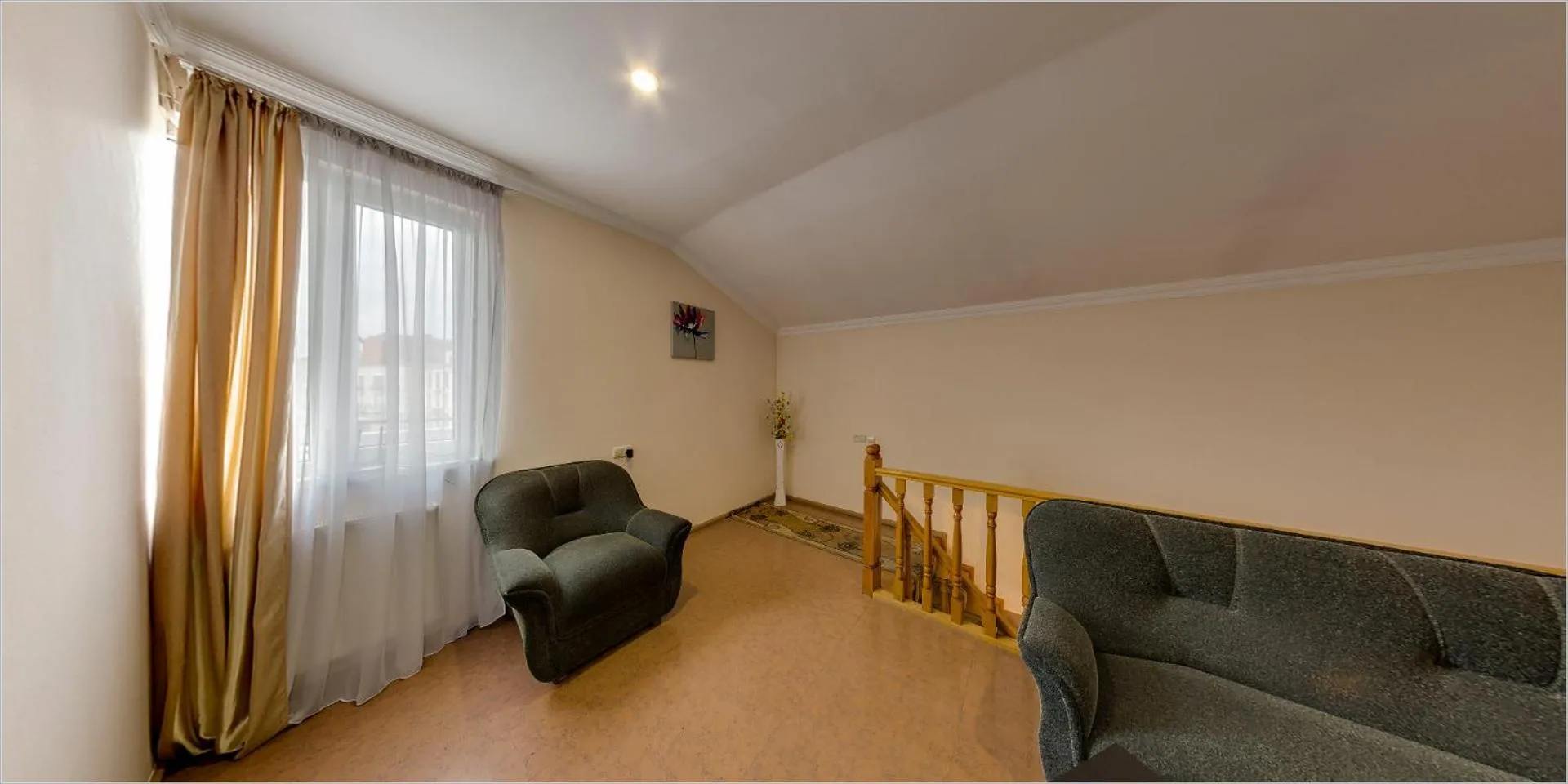 Seating area in Hotel Avlabari