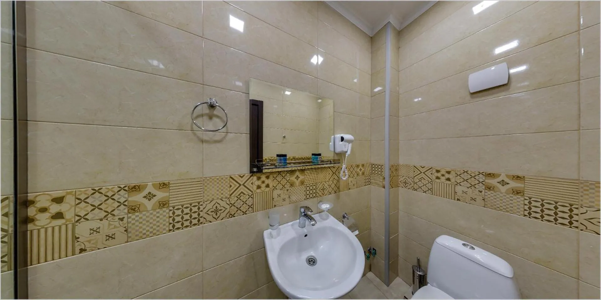 Bathroom in Hotel Avlabari