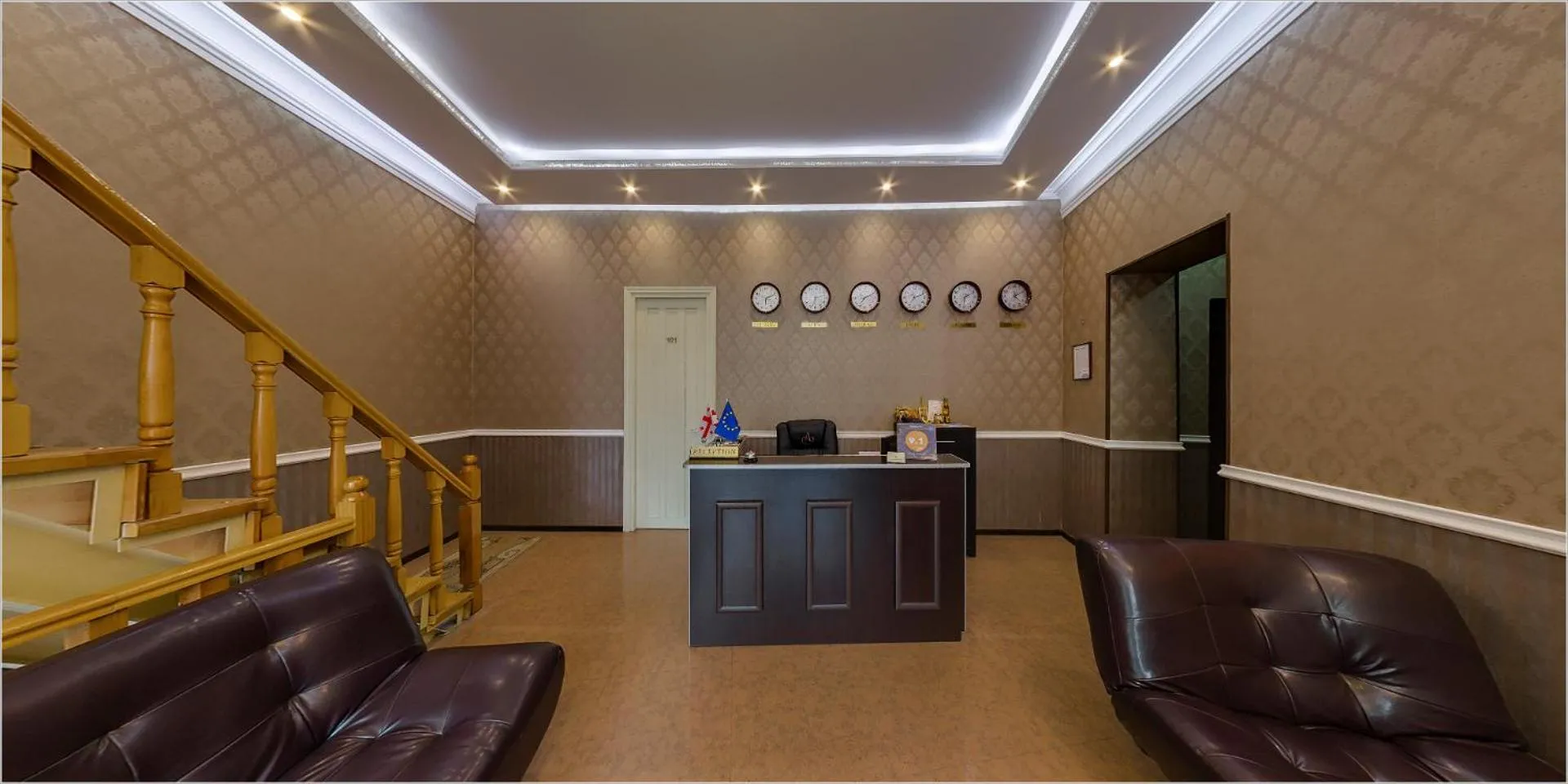 Lobby or reception in Hotel Avlabari