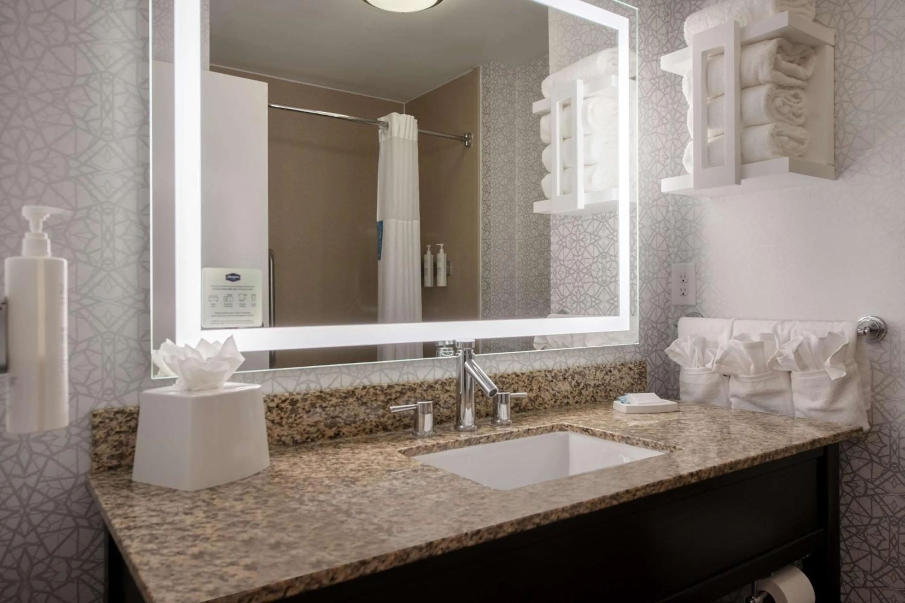 Bathroom in Hampton Inn & Suites Harvey New Orleans Westbank